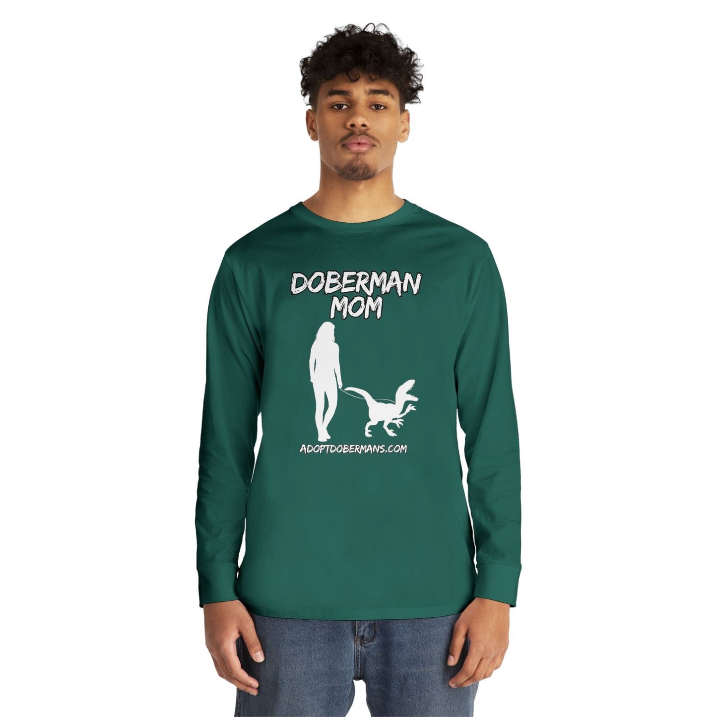 Adopt Mom 11 | Long Sleeve Crewneck Tee