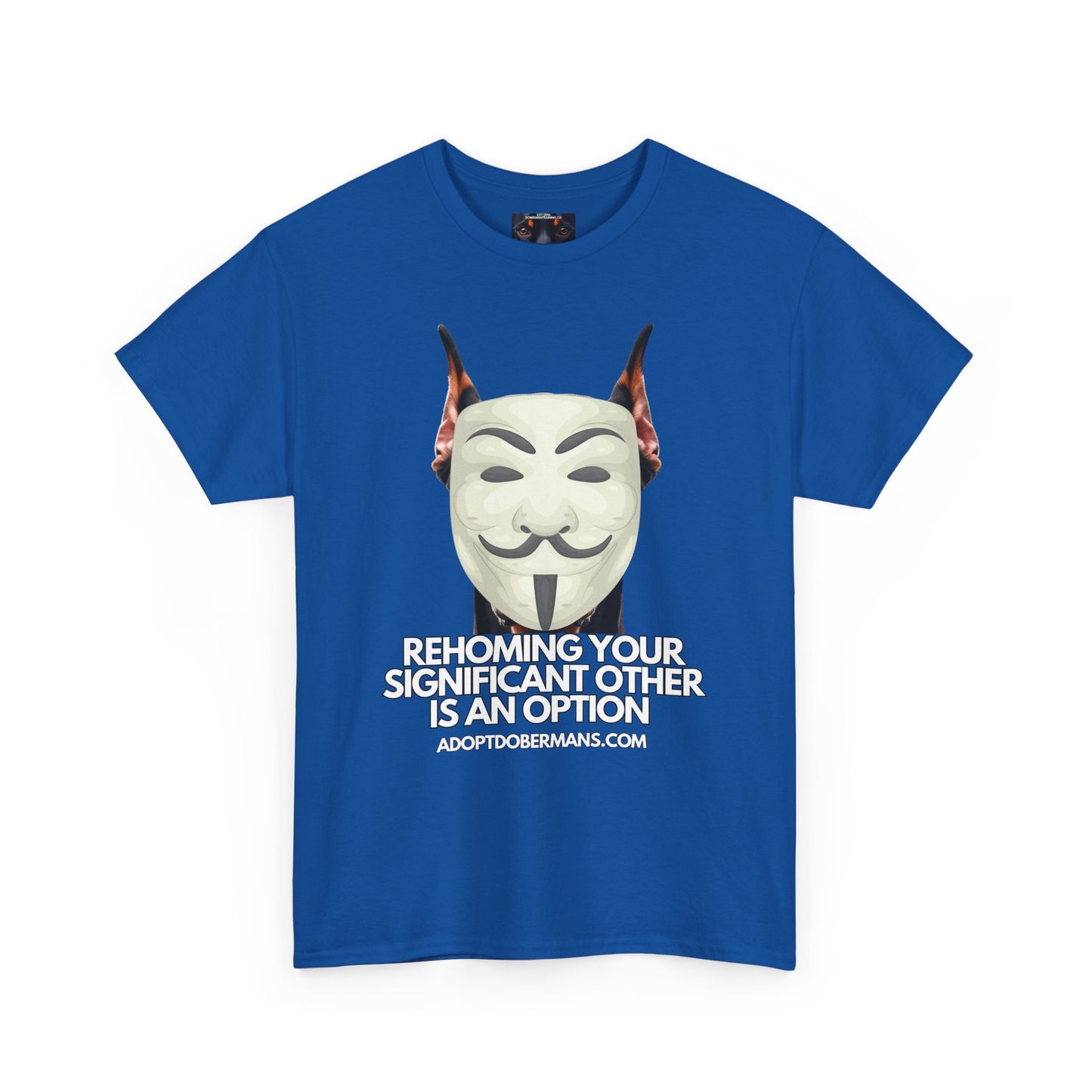 Adopt R2 Private Lable Unisex Heavy Cotton Tee
