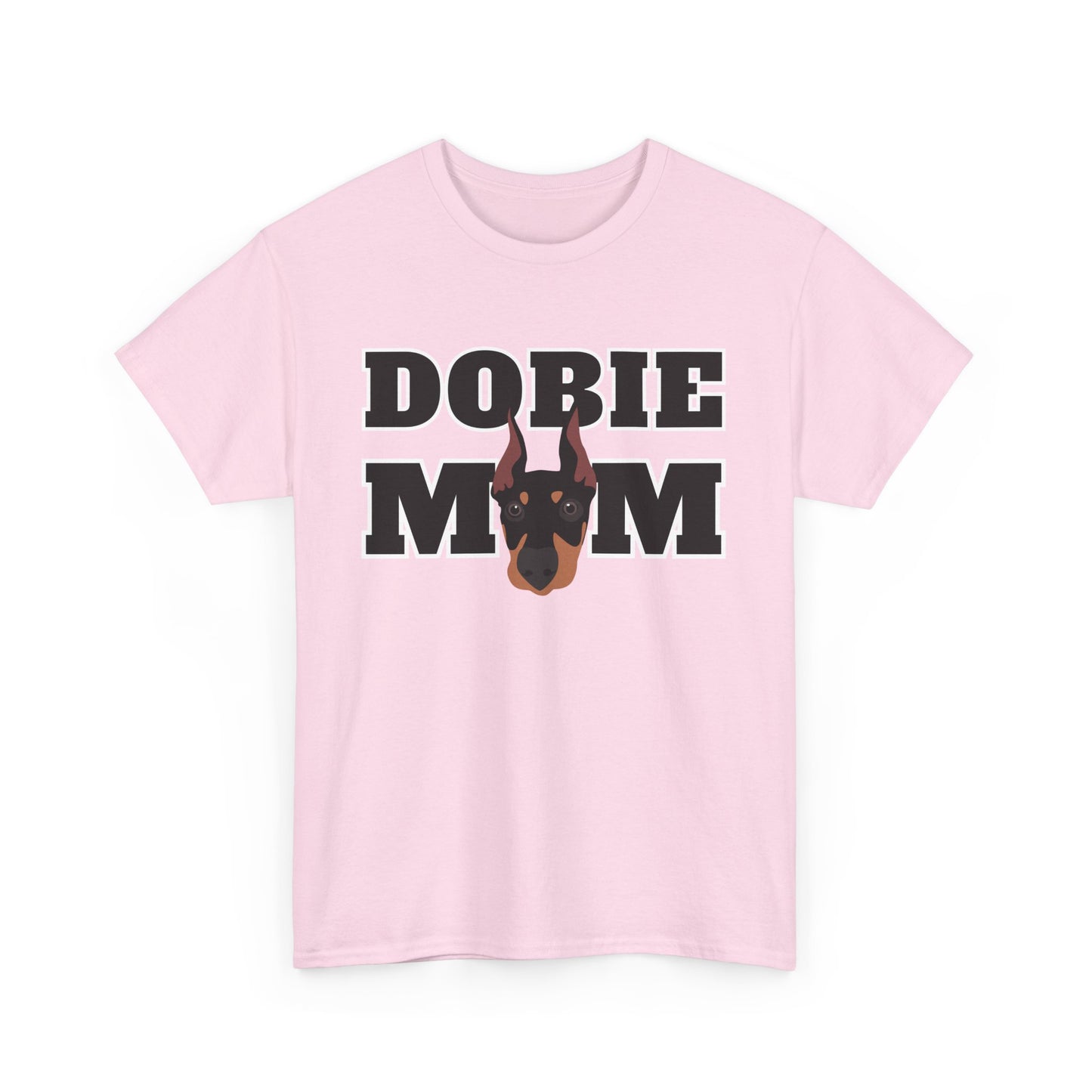 Dobie Mom 01 2025 Unisex Heavy Cotton Tee