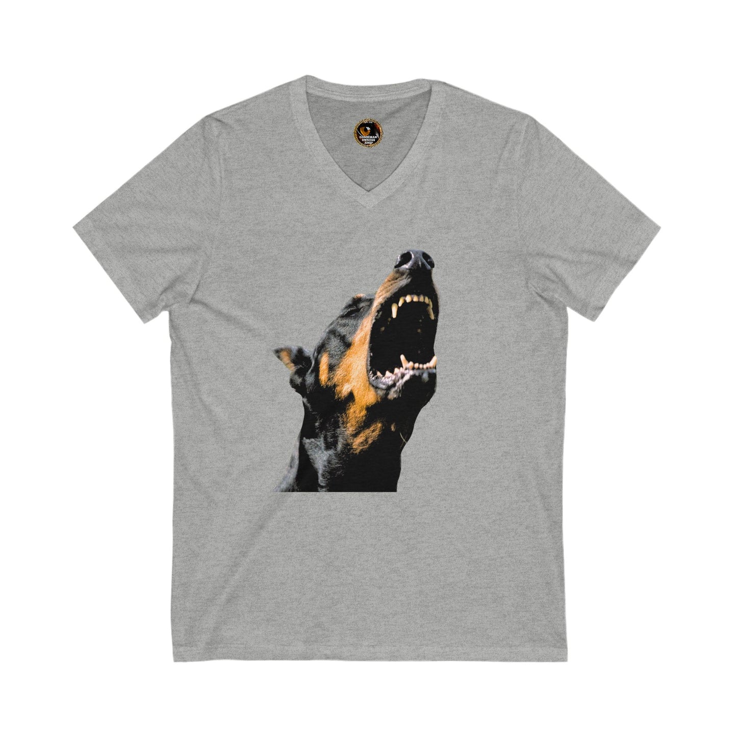 DTT 15 Private Label Unisex Jersey Short Sleeve V-Neck Tee