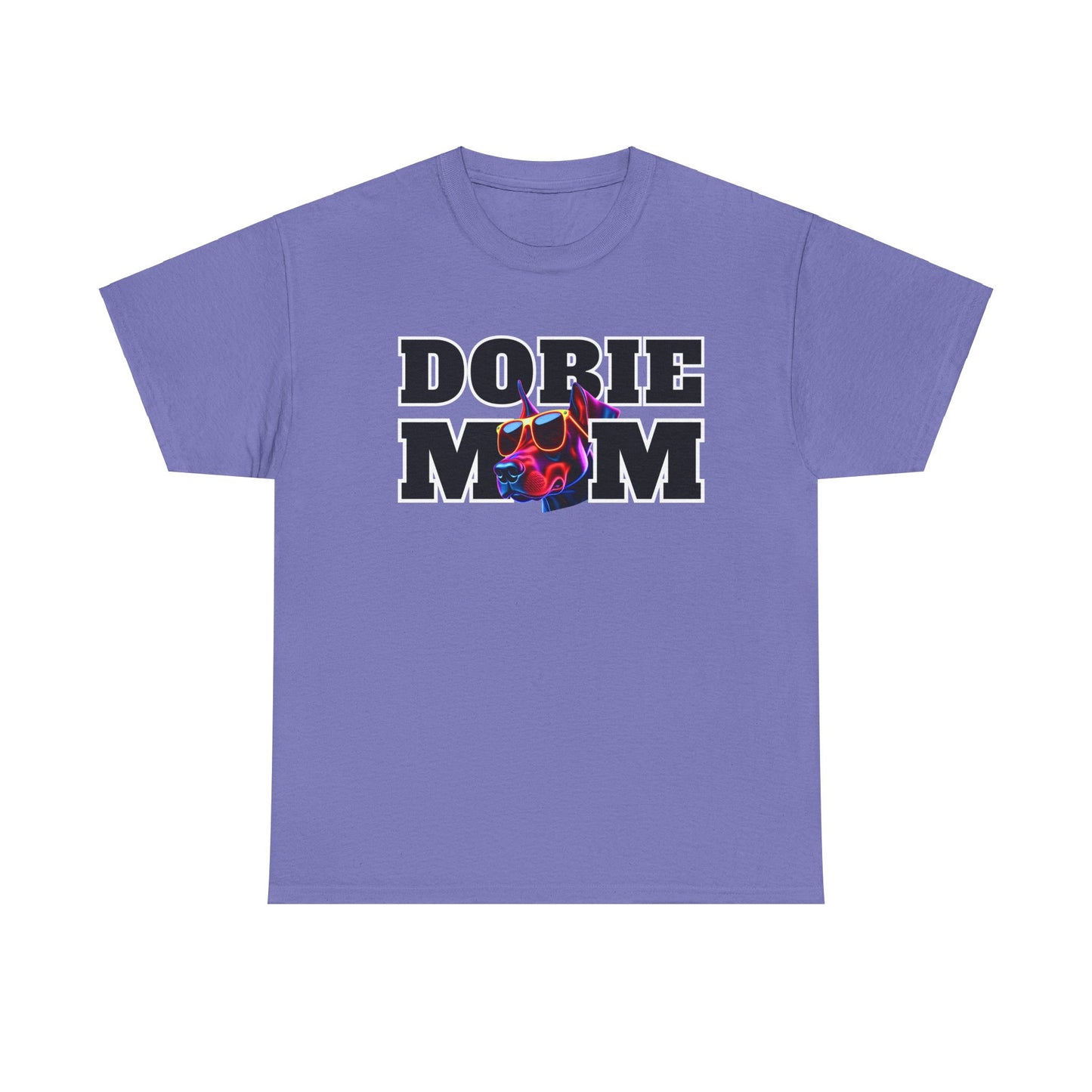 Dobie Mom 09 2025 Unisex Heavy Cotton Tee