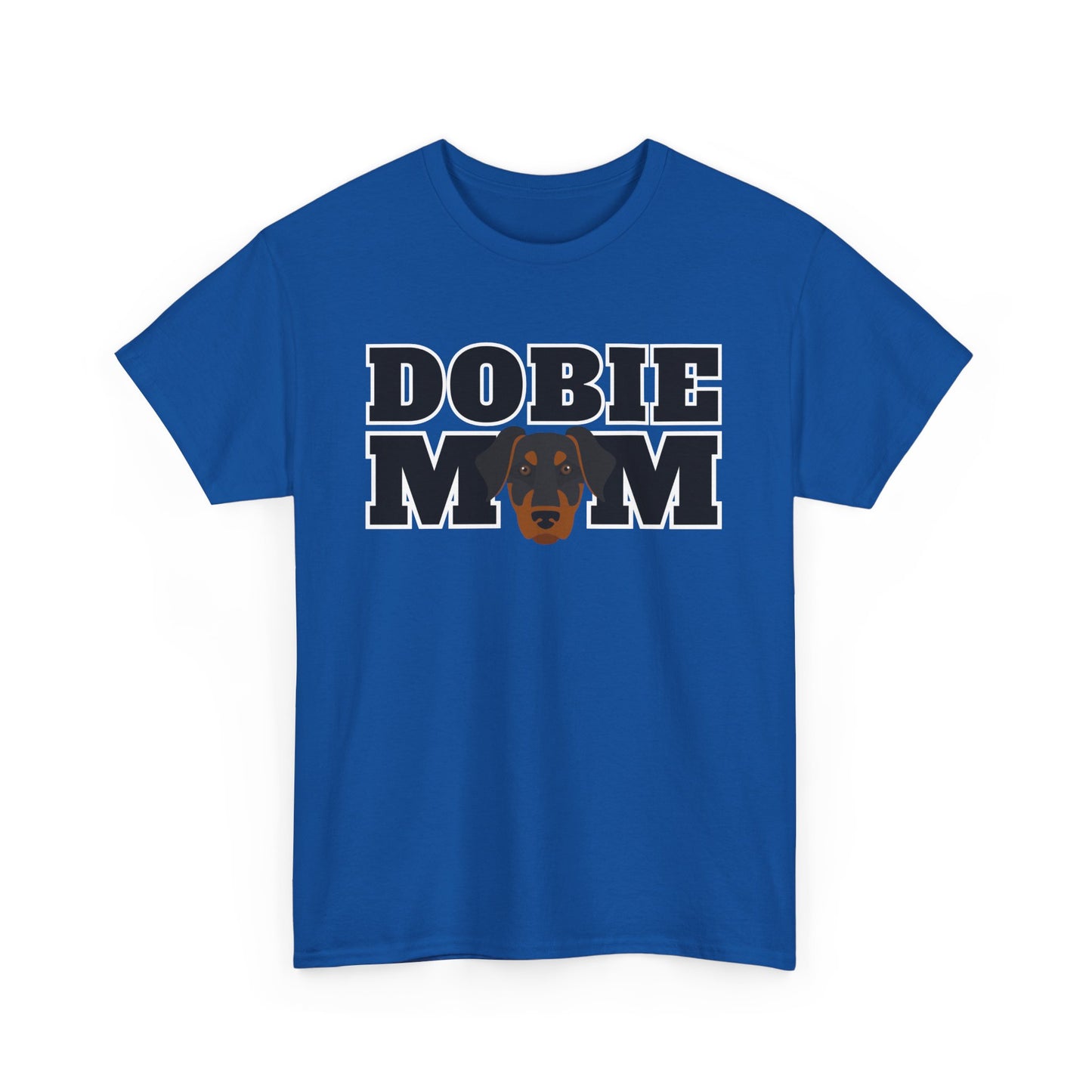 Dobie Mom 03 2025 Unisex Heavy Cotton Tee