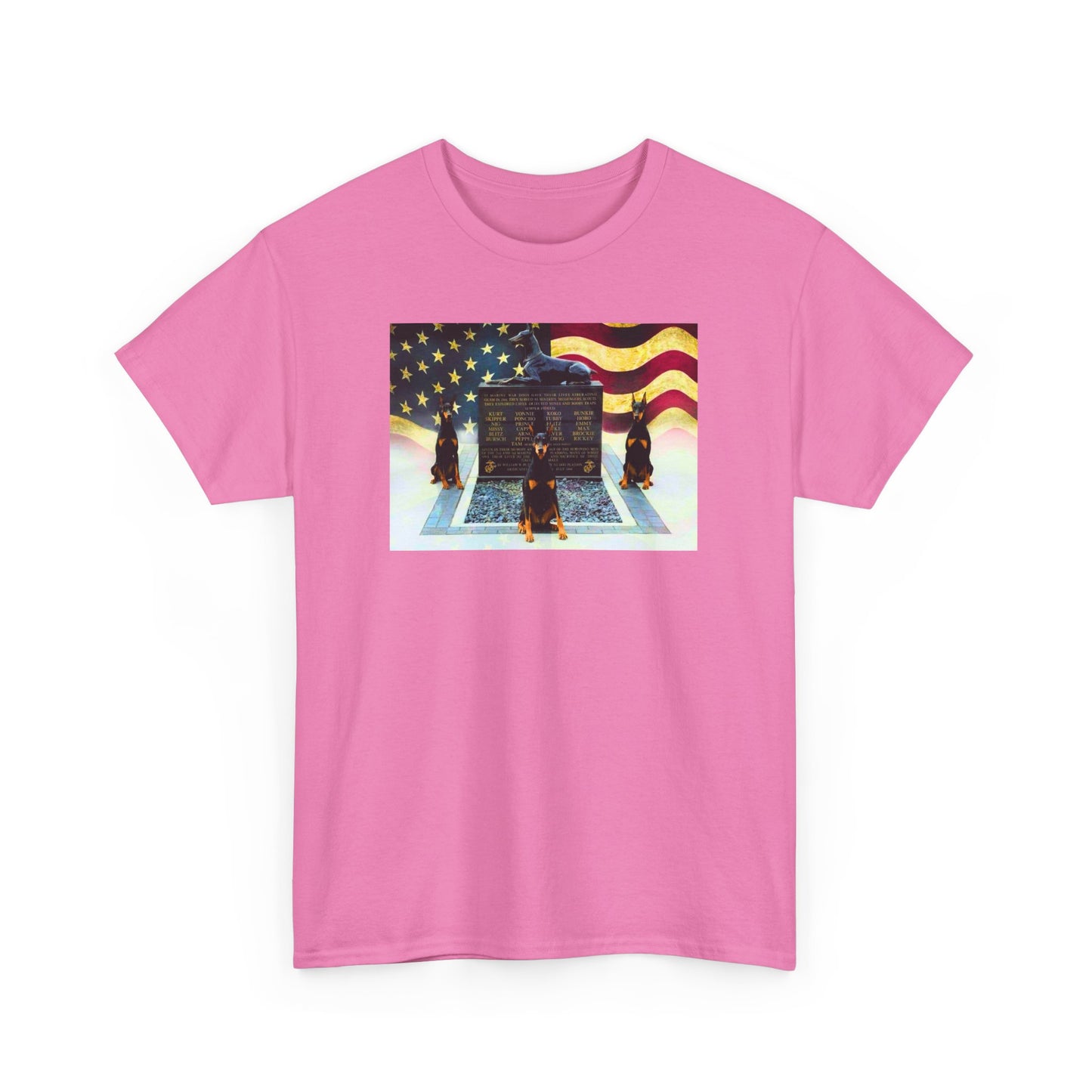 Doberman Memorial 1 2025 Unisex Heavy Cotton Tee