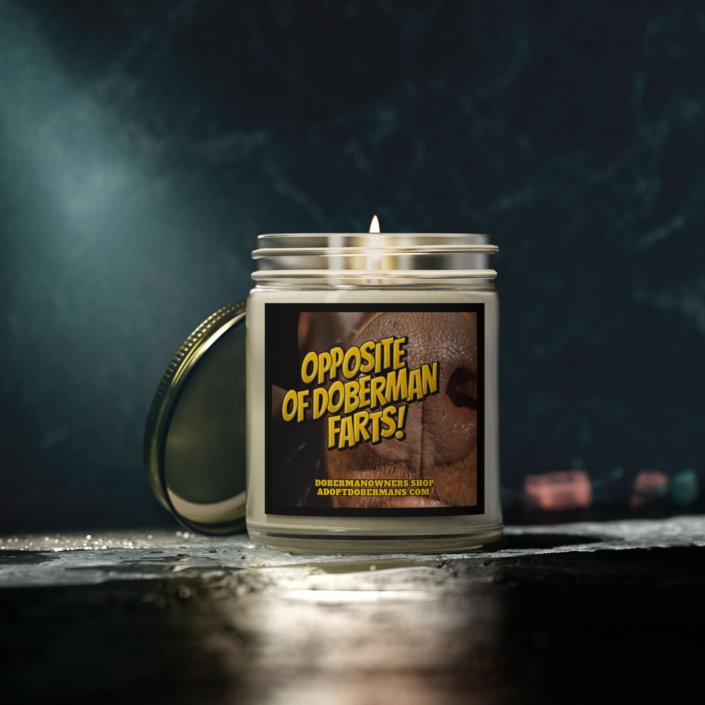 OODF Scented Coconut Apricot Candles (4oz, 9oz)