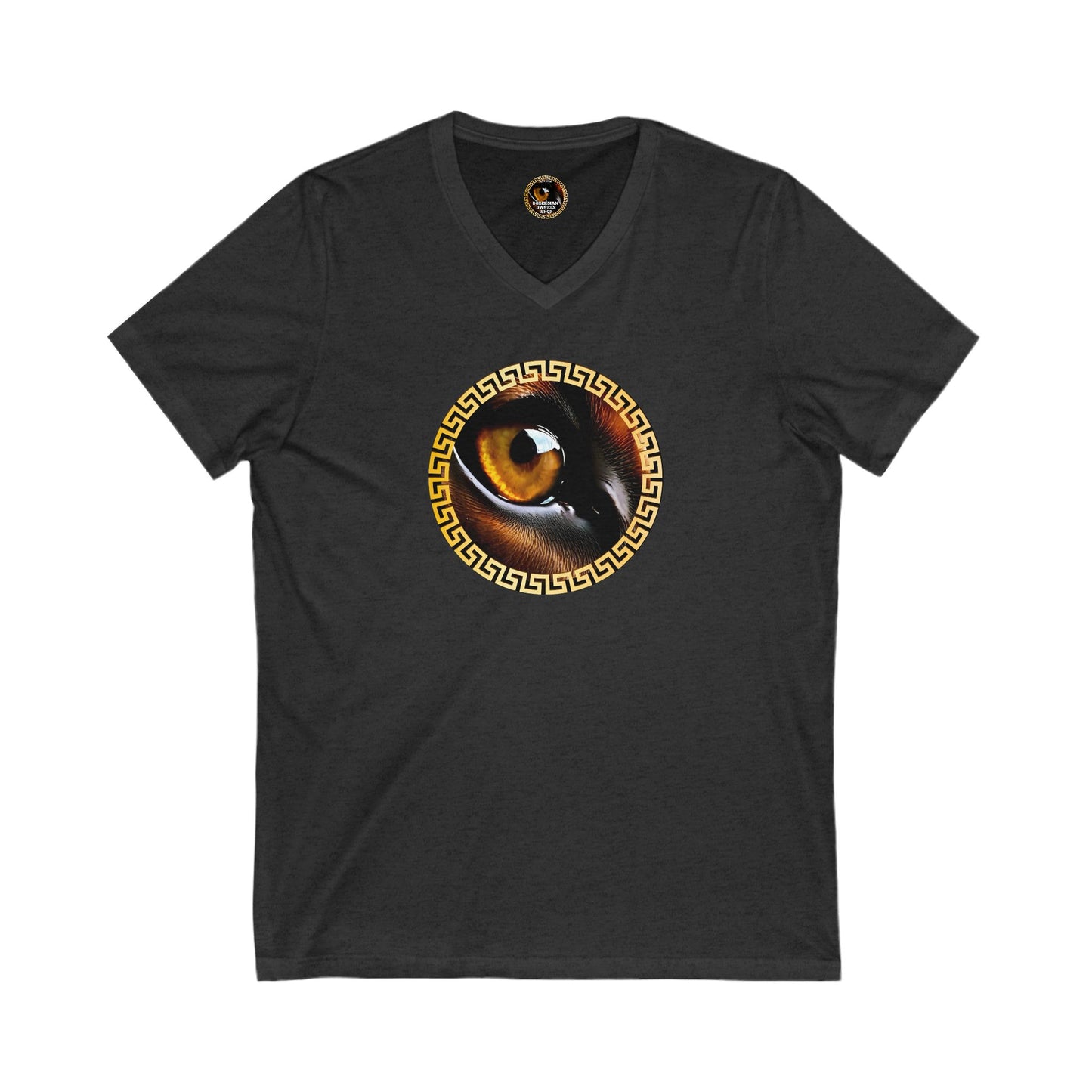 DTT 9 Private Label Unisex Jersey Short Sleeve V-Neck Tee