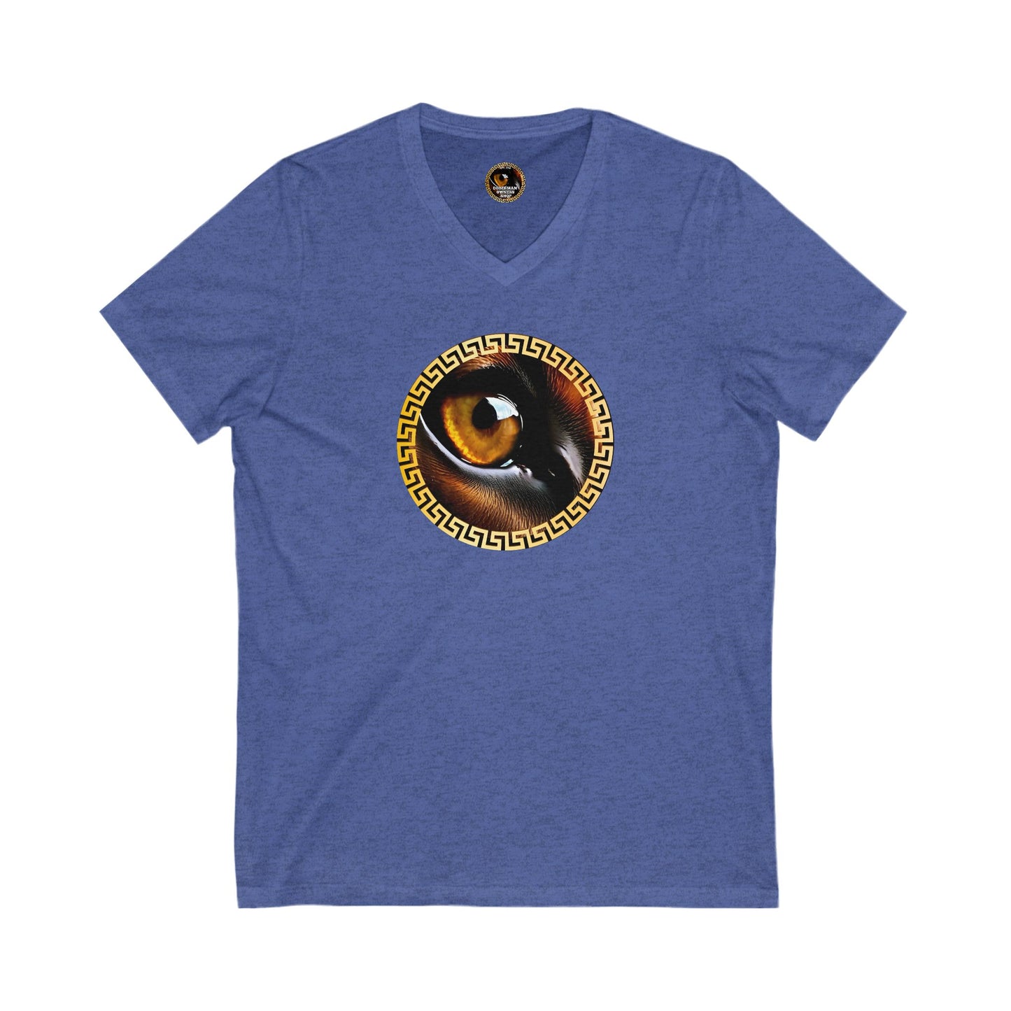 DTT 9 Private Label Unisex Jersey Short Sleeve V-Neck Tee