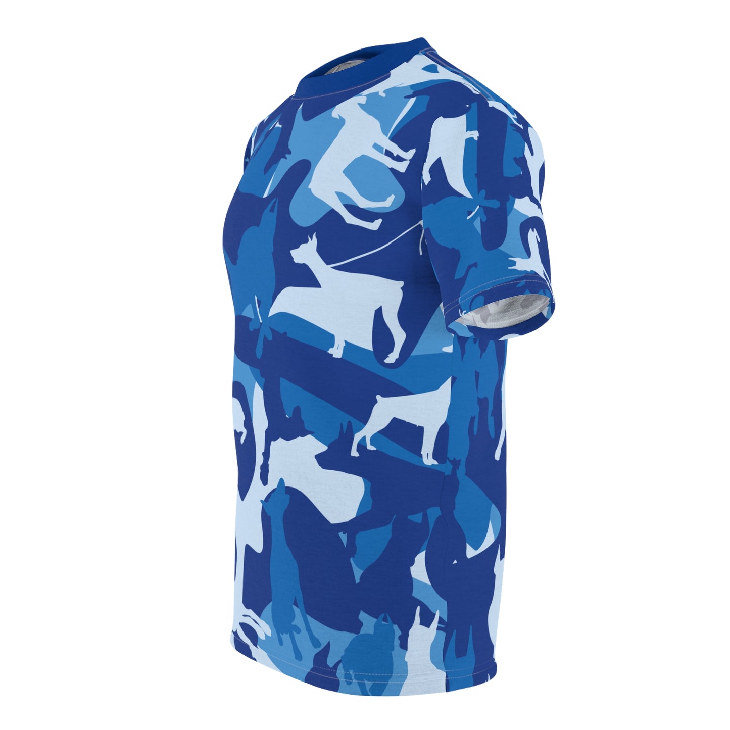 Doberman Camo 2 Unisex Cut & Sew Tee (AOP)