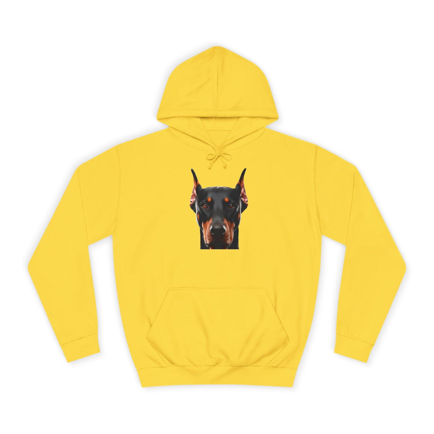 Doberman 1 Unisex College Hoodie