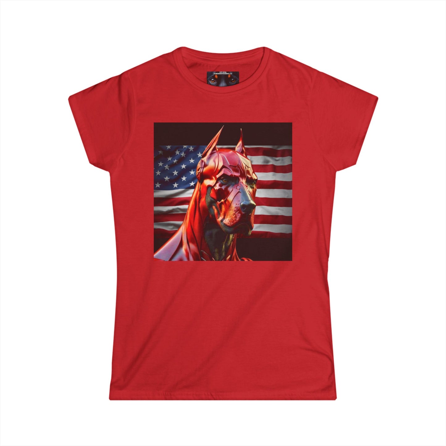 USA 3 Women's Softstyle Tee