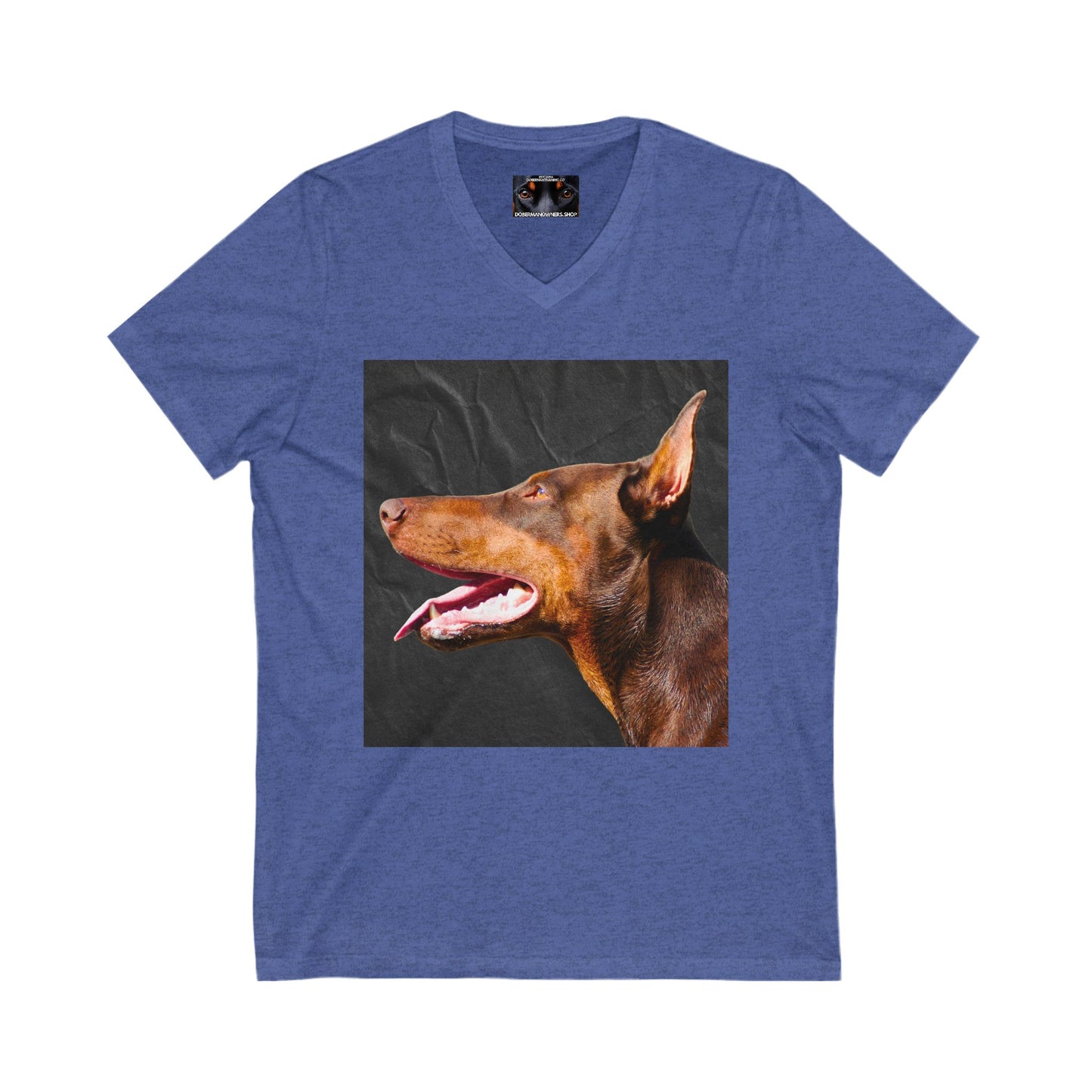 The Look 2 Private Label Unisex Jersey Short Sleeve V-Neck Tee