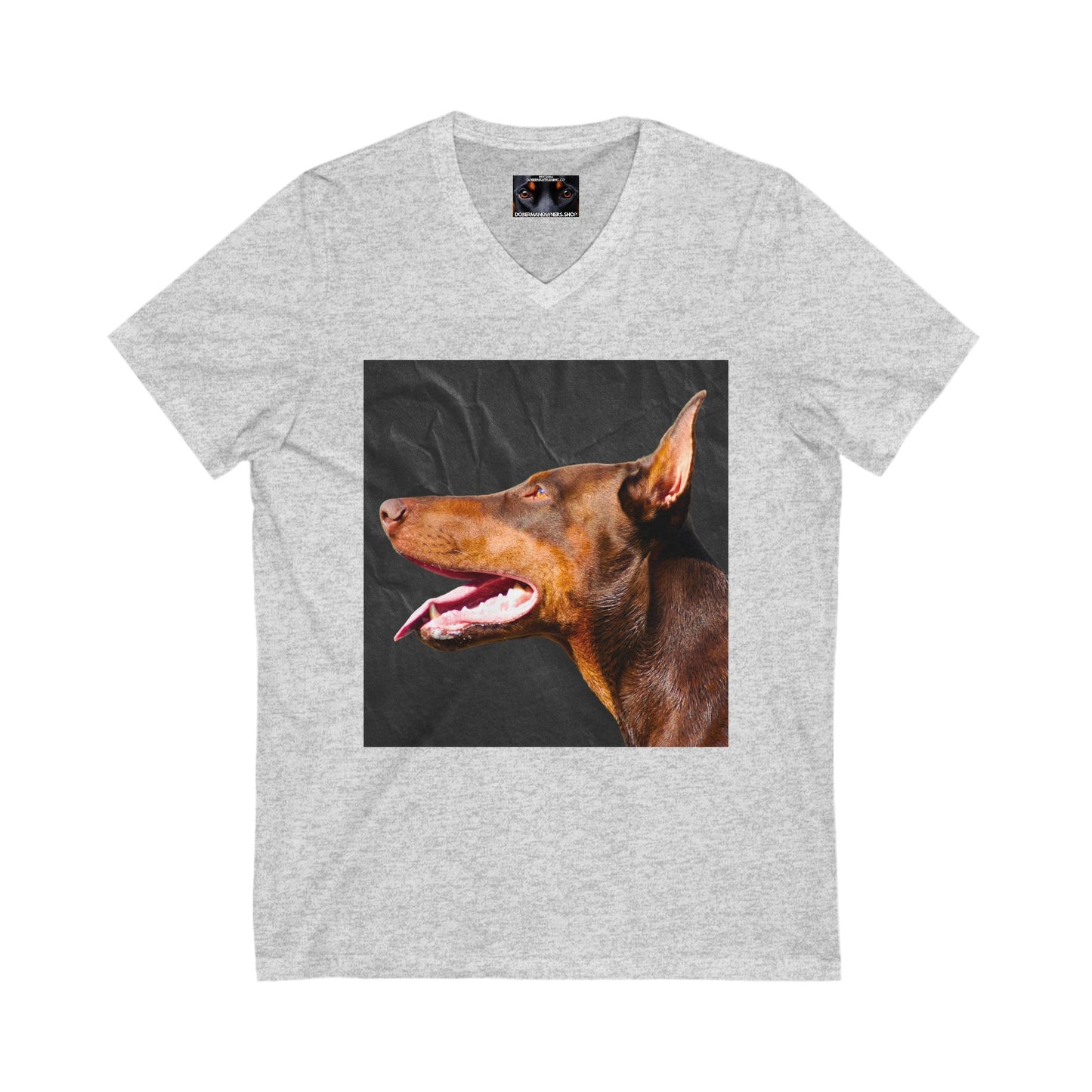 The Look 2 Private Label Unisex Jersey Short Sleeve V-Neck Tee