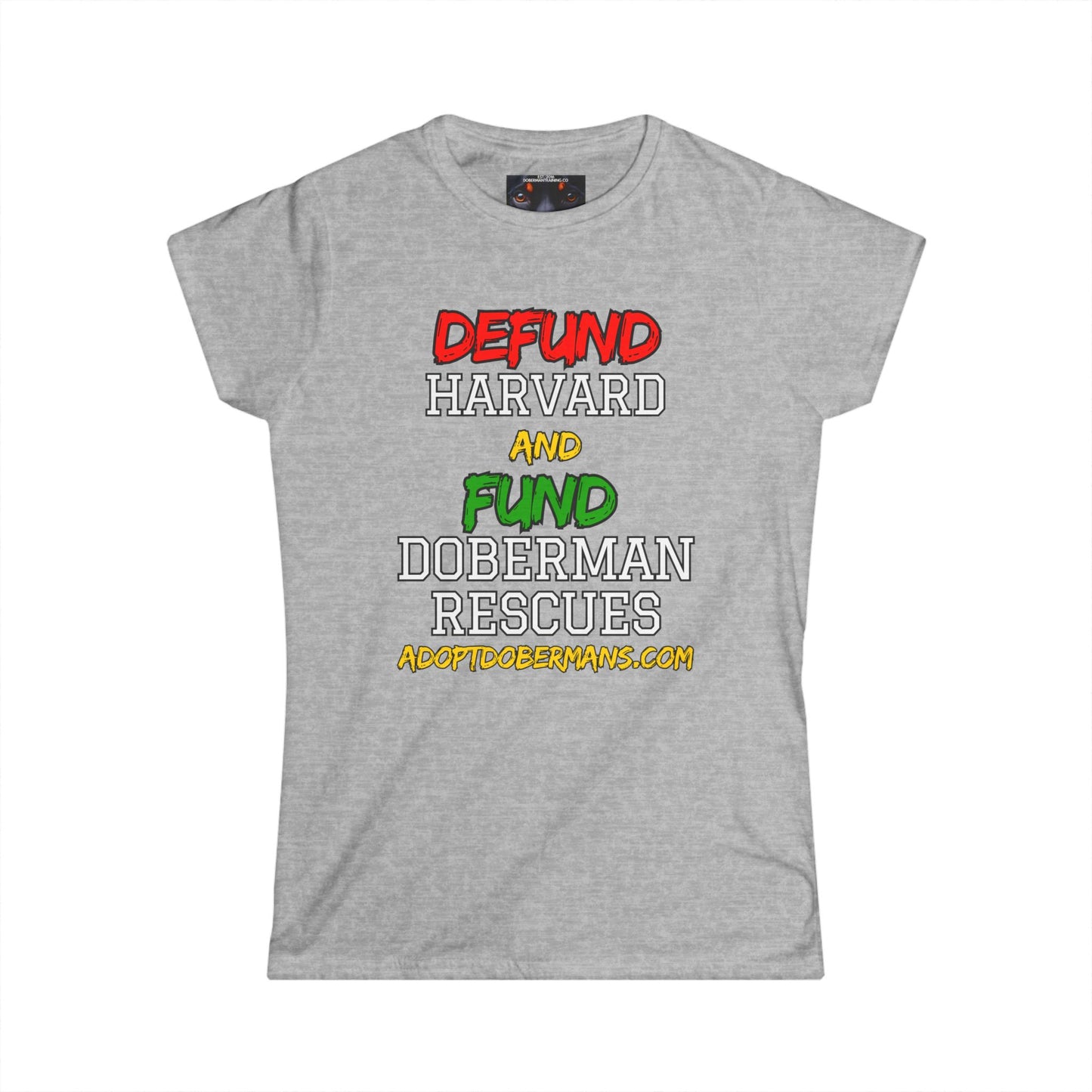 Adopt Support 2 Women's Softstyle Tee