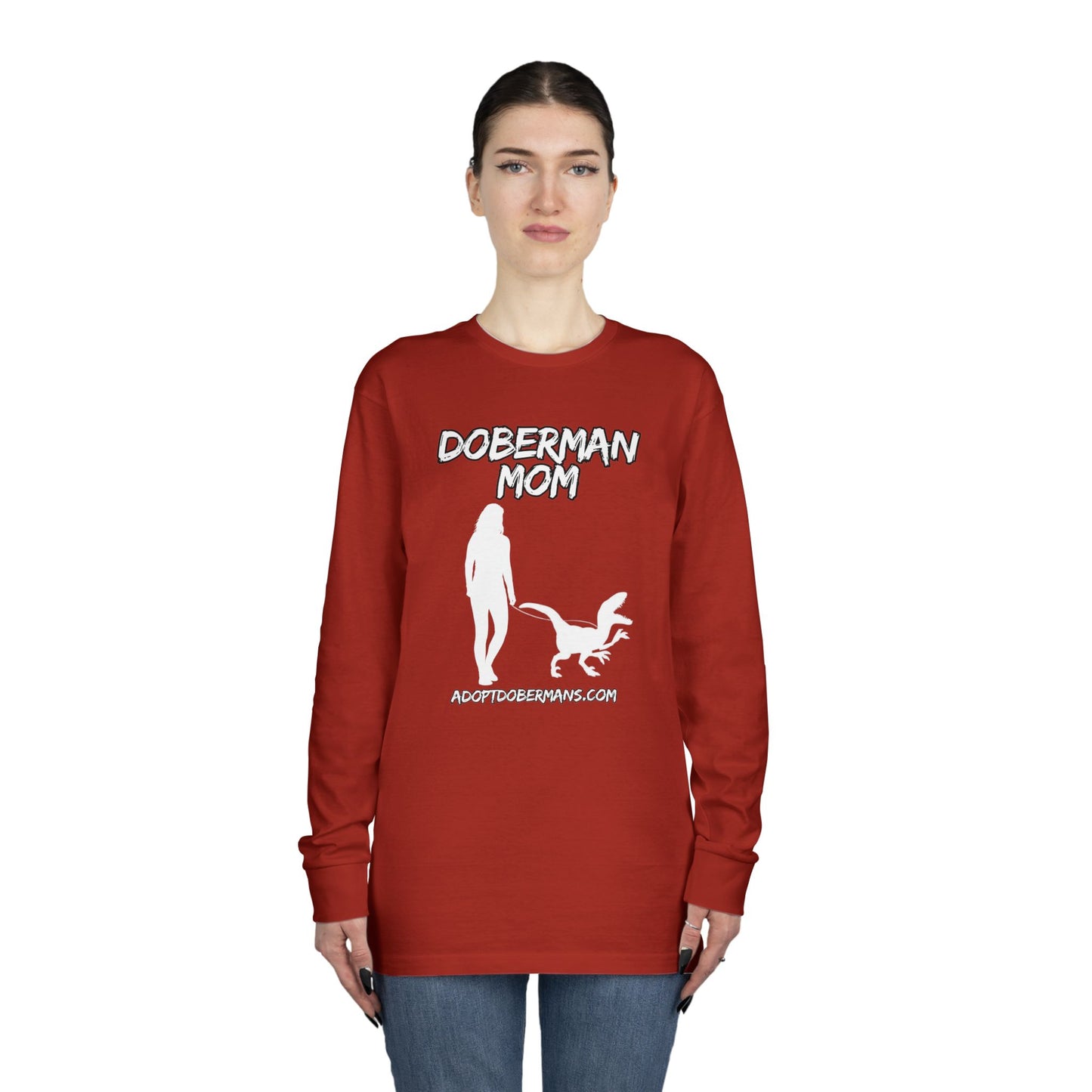 Adopt Mom 11 | Long Sleeve Crewneck Tee