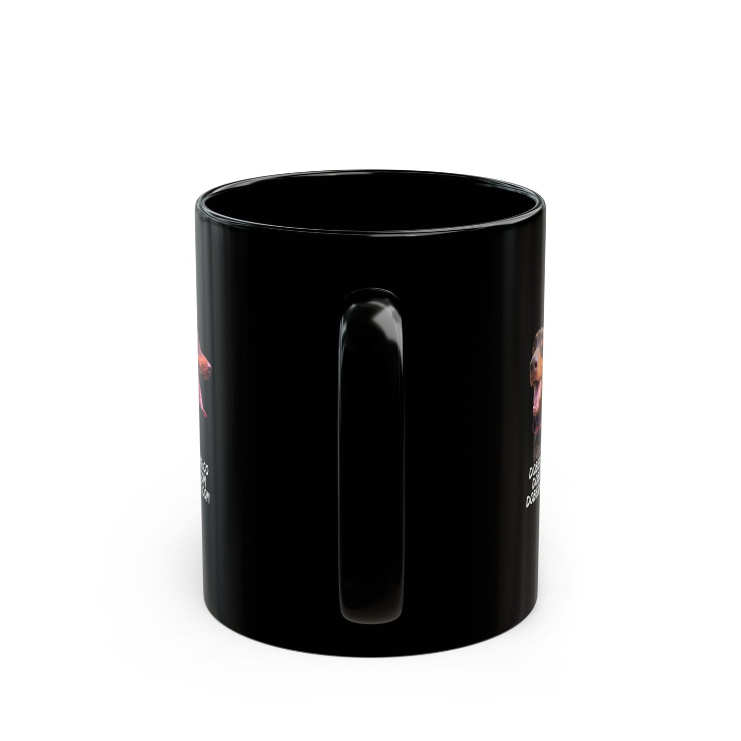 Doberman Coffee Club Mug - Black 11oz & 15oz | Perfect for Dog Lovers