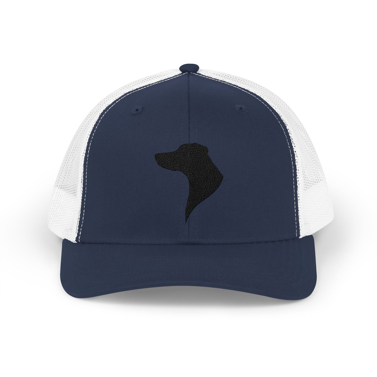 Doberman 3 Silhouette Snapback Trucker Cap