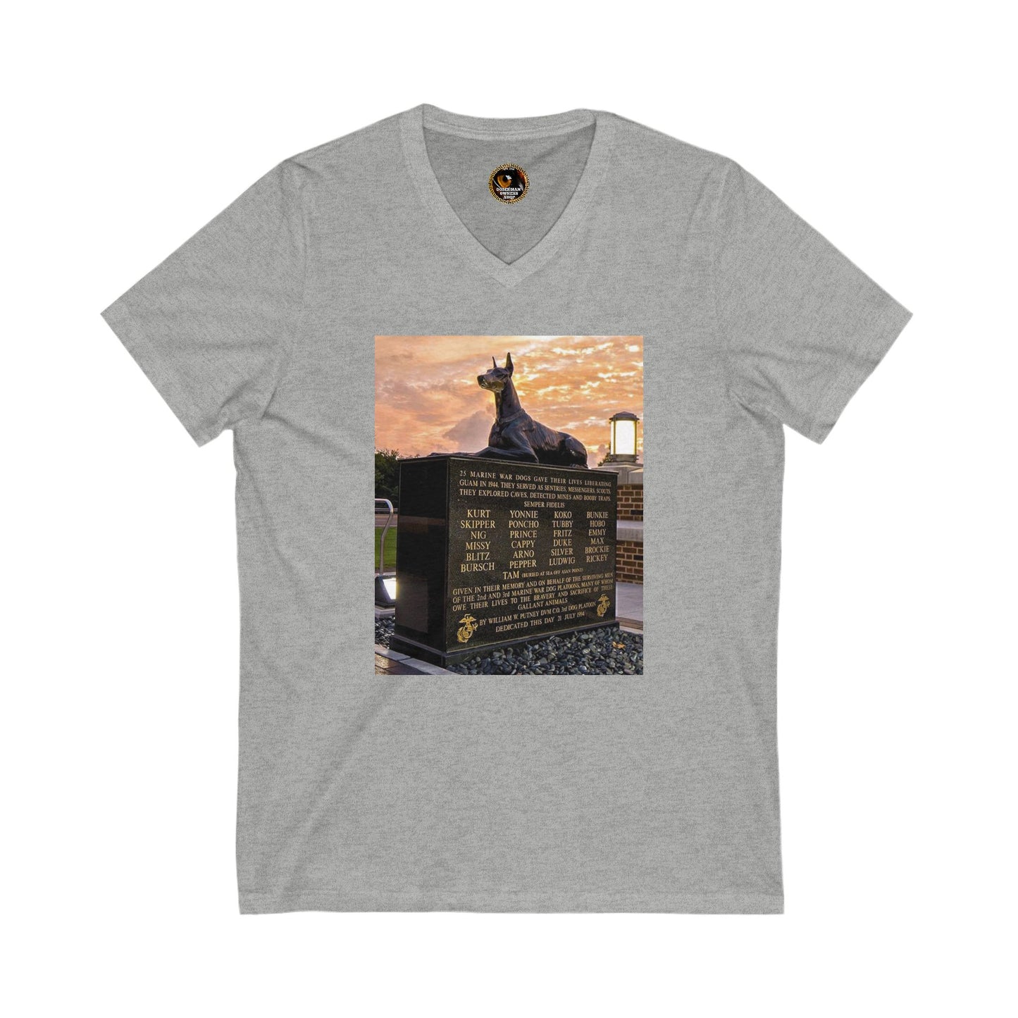 WW Special Edition Private Label Unisex Jersey Short Sleeve V-Neck Tee