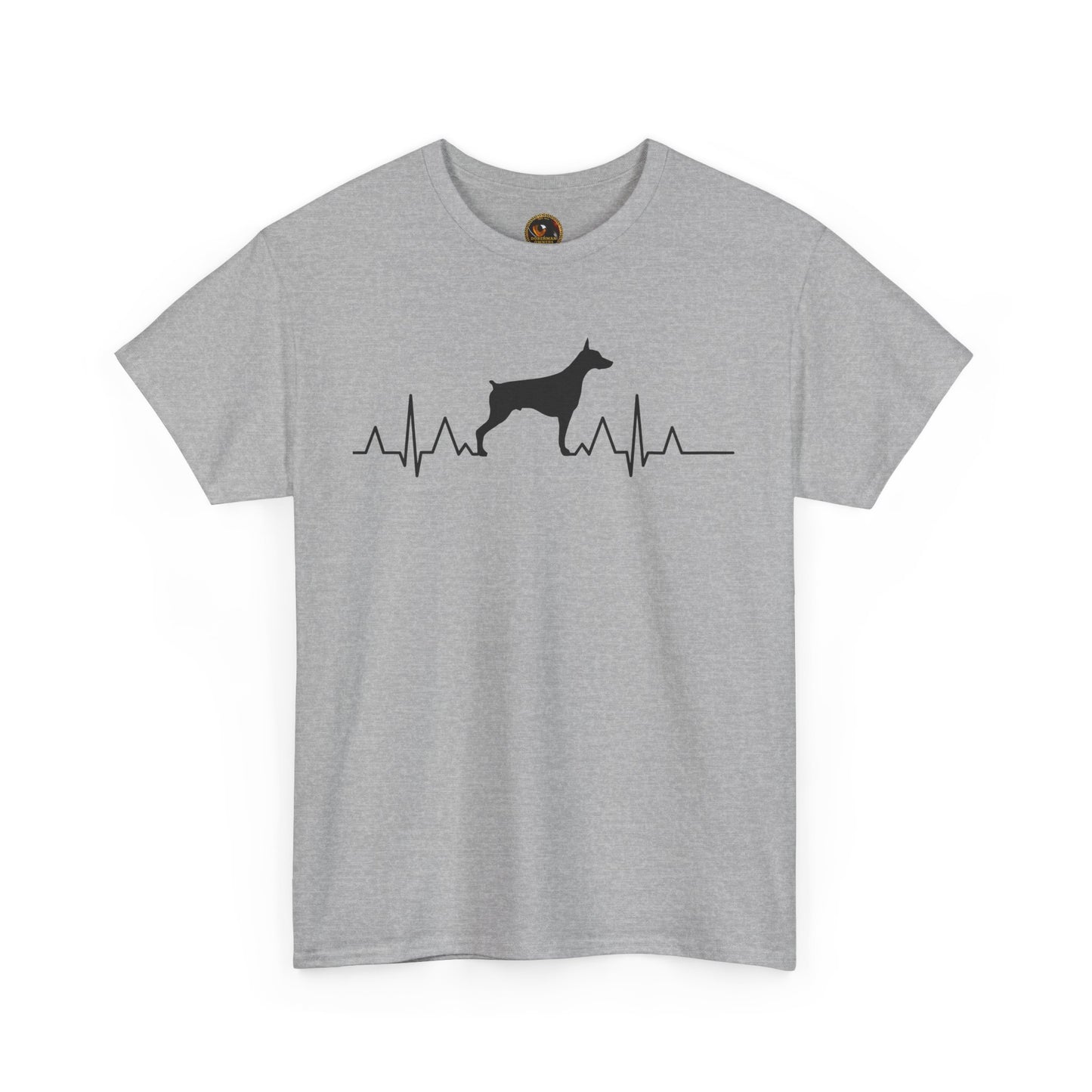 Heartbeat 1 Private Lable Unisex Heavy Cotton Tee