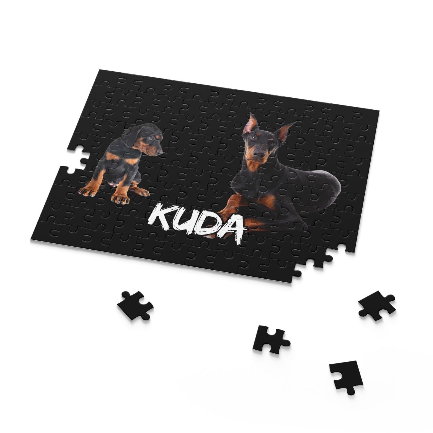 Custom image & text Limited Edition Doberman Community Jigsaw Puzzle 14