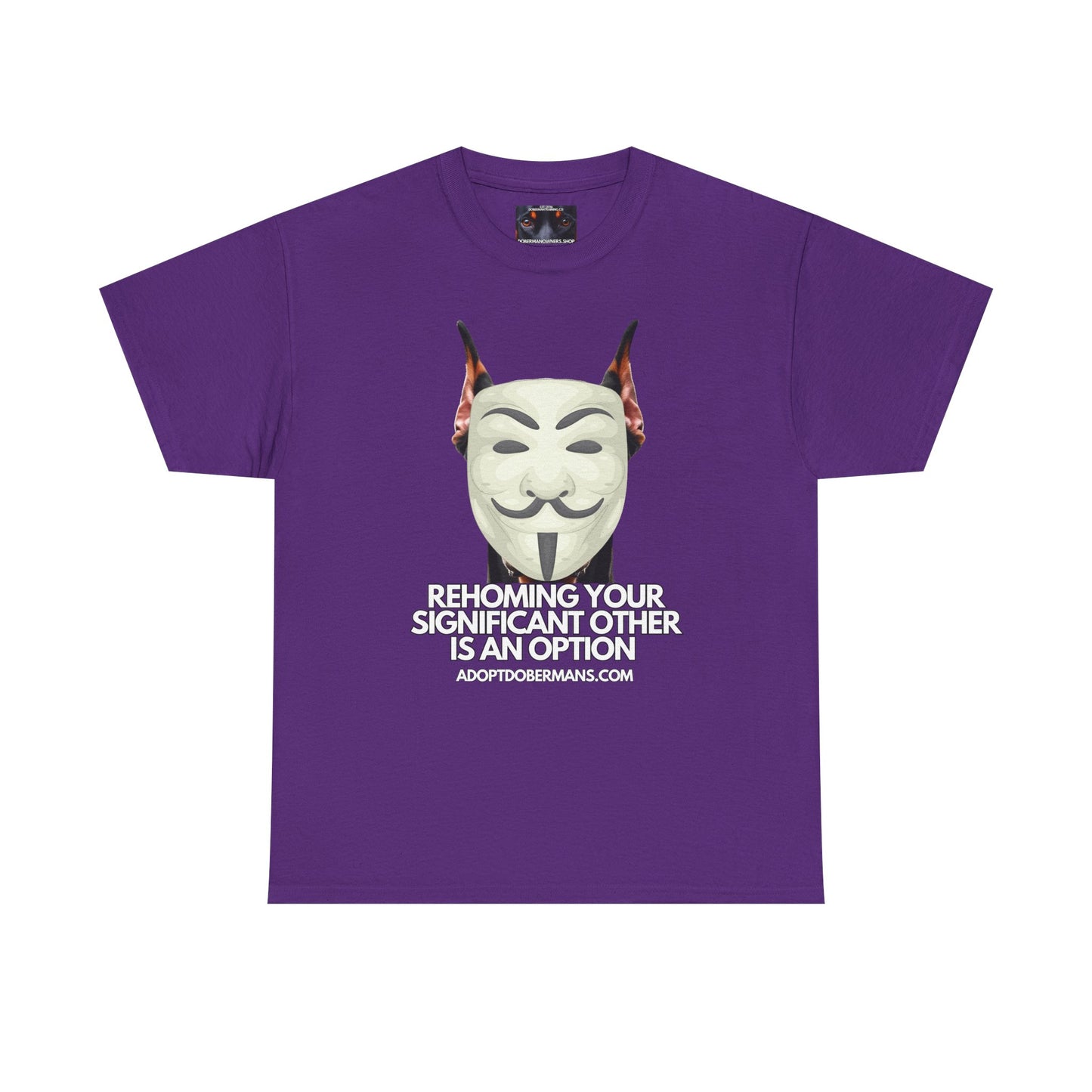 Adopt R2 Private Lable Unisex Heavy Cotton Tee