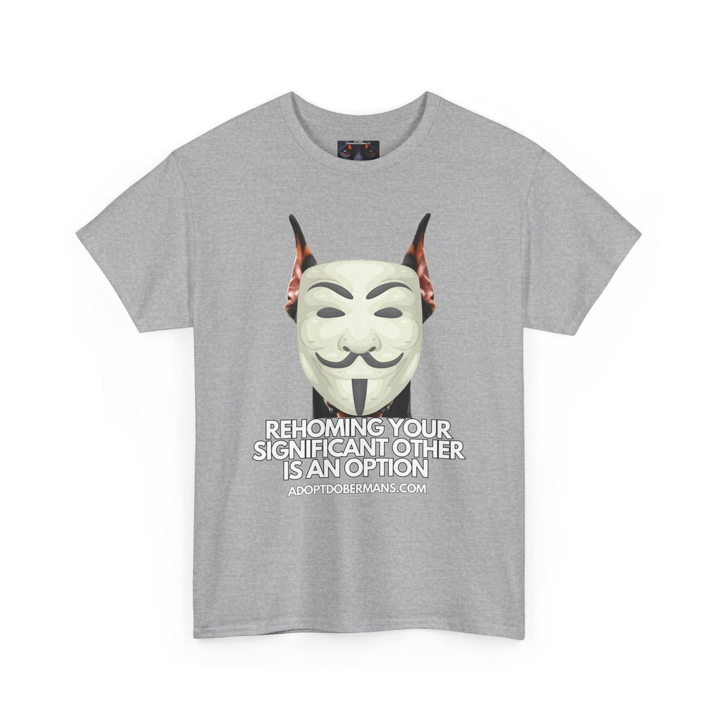 Adopt R2 Private Lable Unisex Heavy Cotton Tee