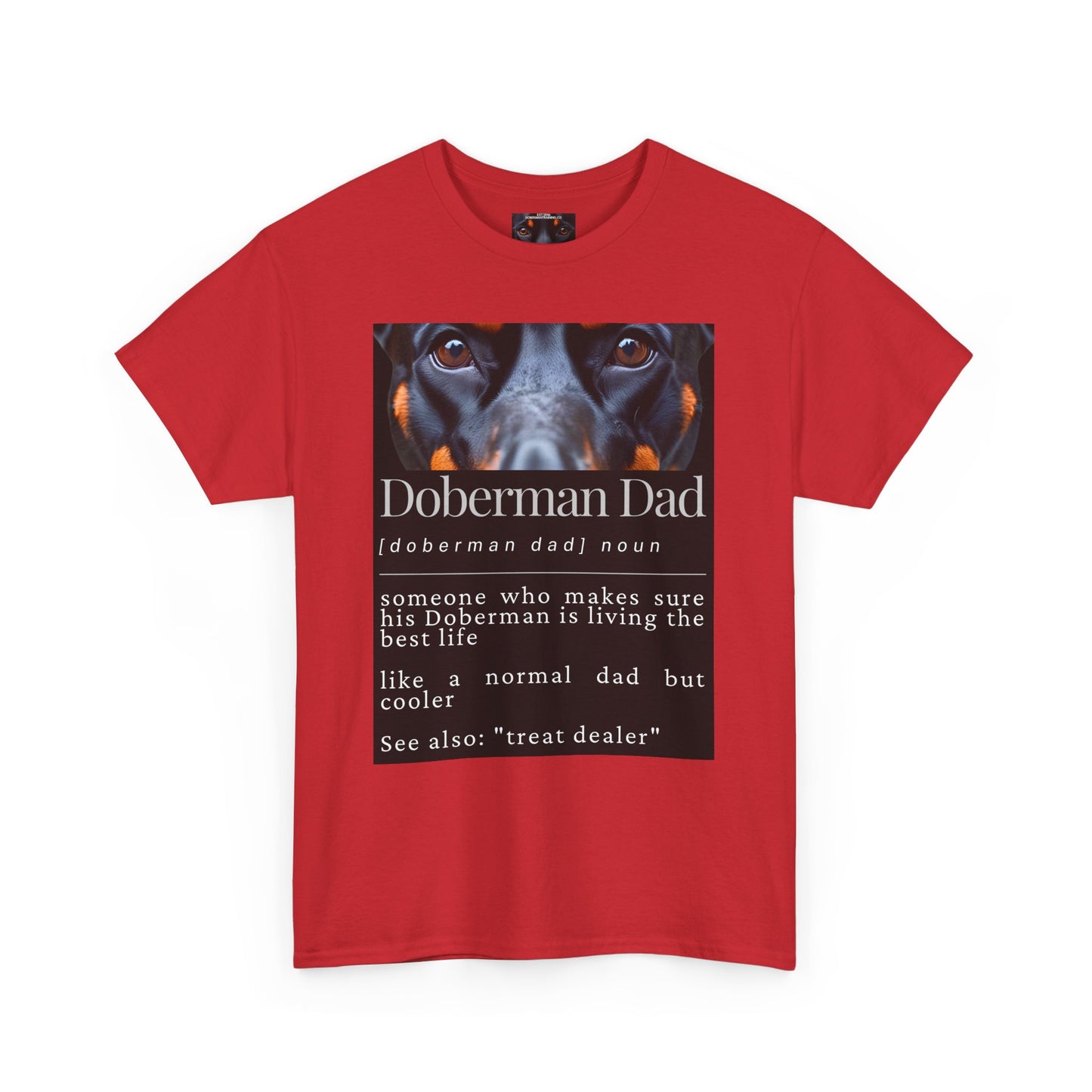 Doberman Dad S1 Private Lable Unisex Heavy Cotton Tee