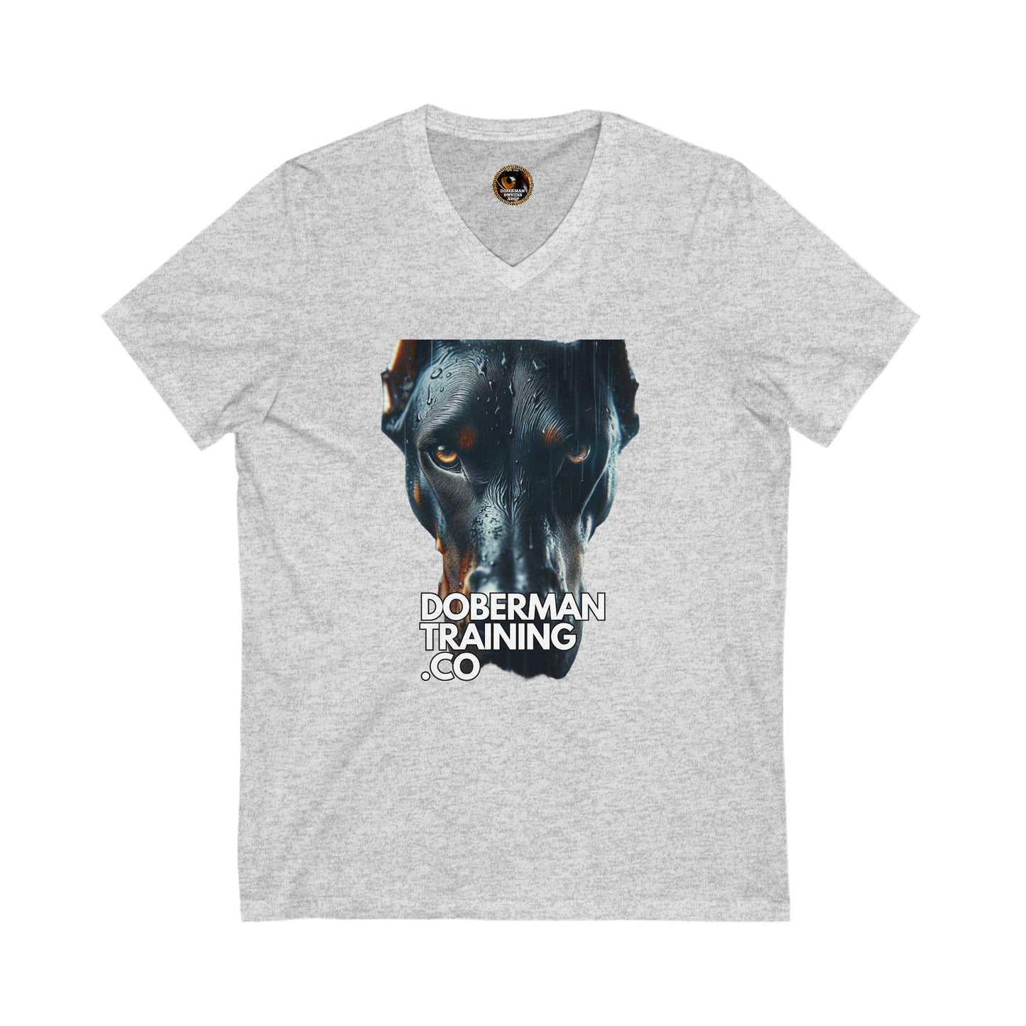 DTT 1 Private Label Unisex Jersey Short Sleeve V-Neck Tee