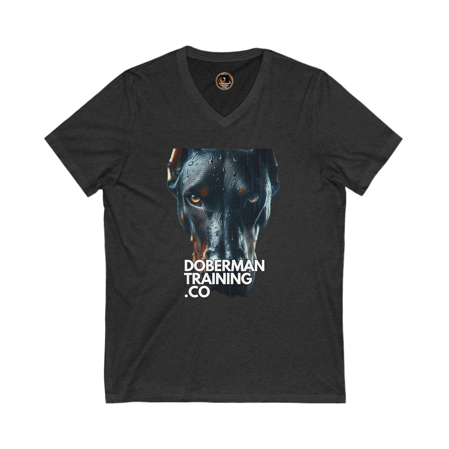 DTT 1 Private Label Unisex Jersey Short Sleeve V-Neck Tee