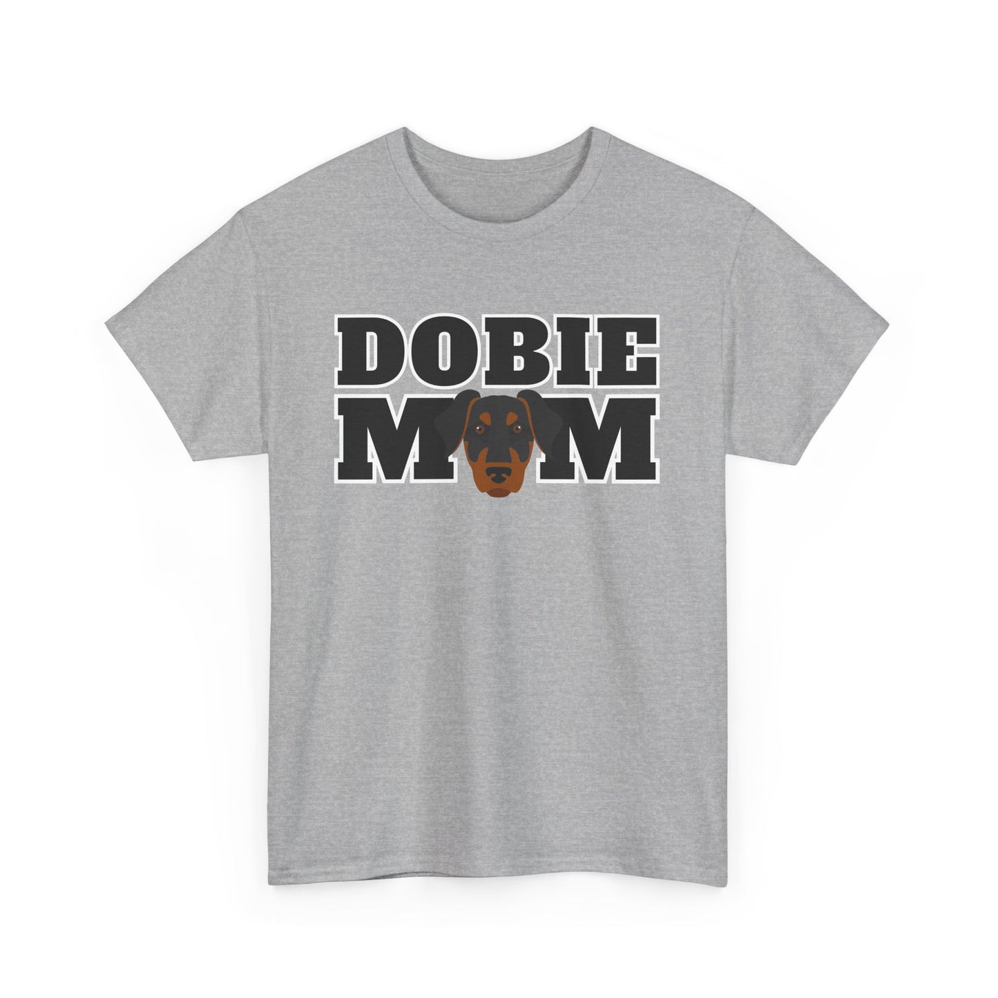 Dobie Mom 03 2025 Unisex Heavy Cotton Tee