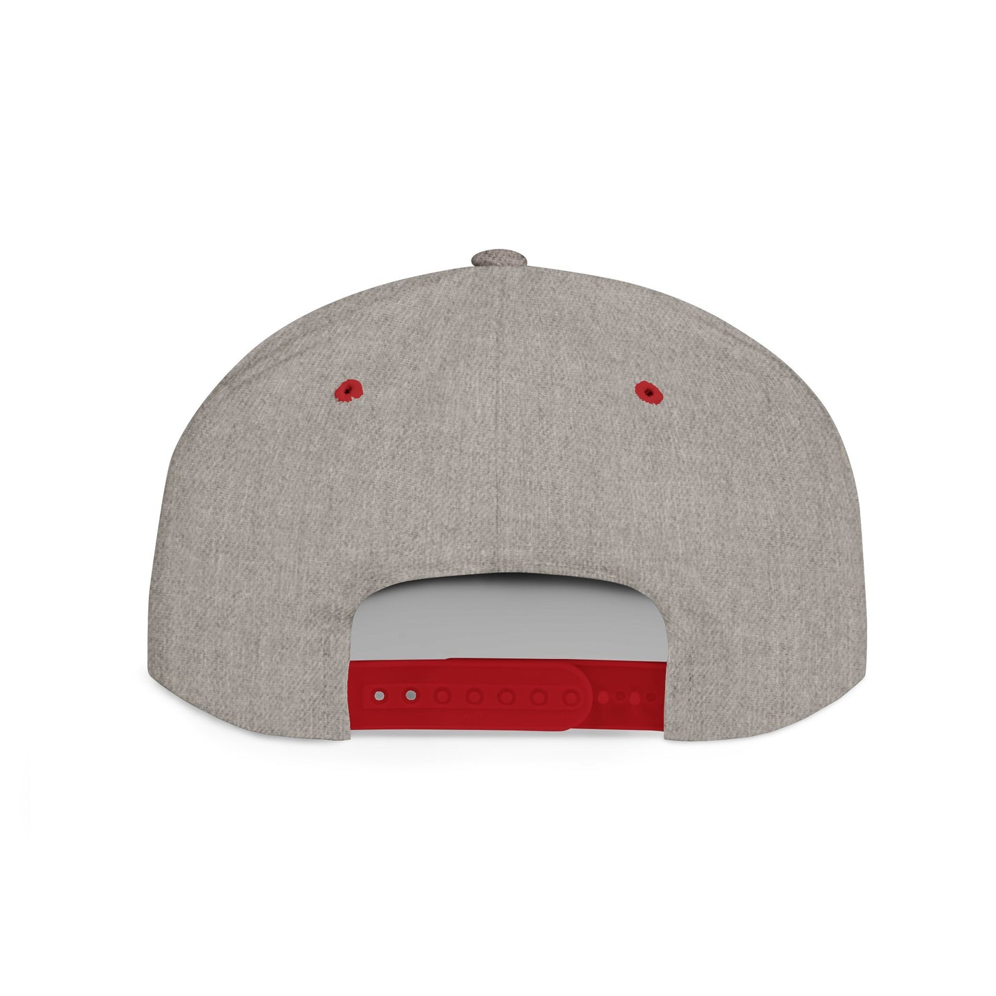 Custom Dog Silhouette Flat Bill Snapback Cap - Stylish Pet Lover Hat