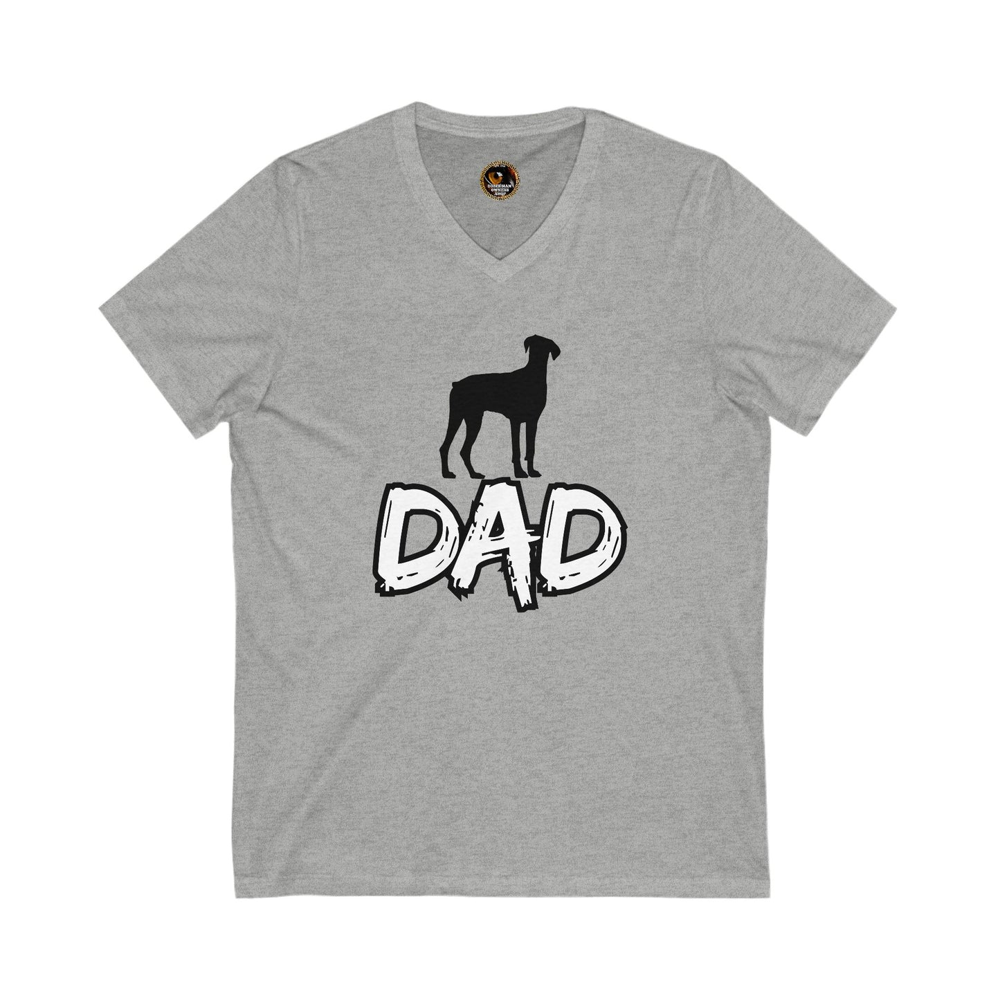 Dad 1 Special Edition Private Label Unisex Jersey Short Sleeve V-Neck Tee