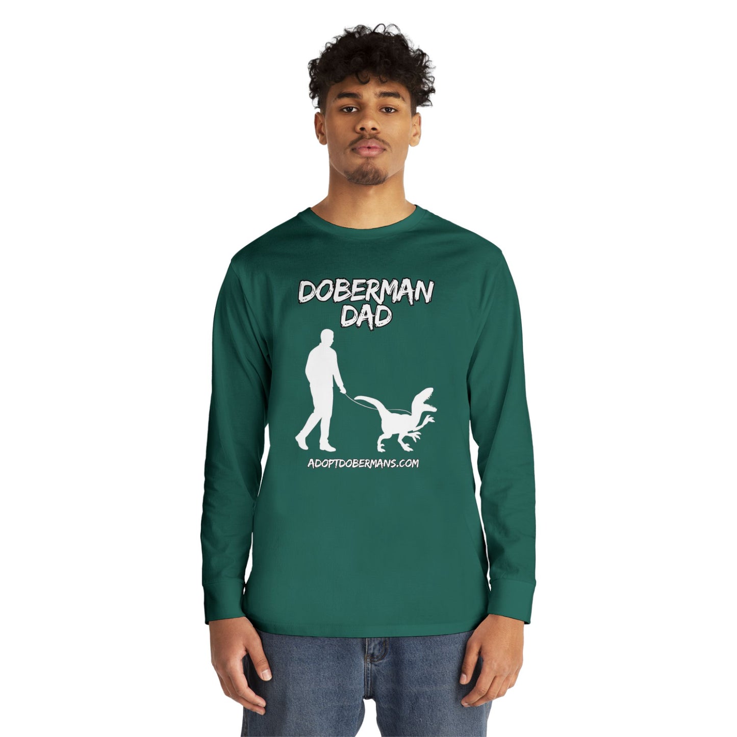 Adopt Dad 11 | Long Sleeve Crewneck Tee