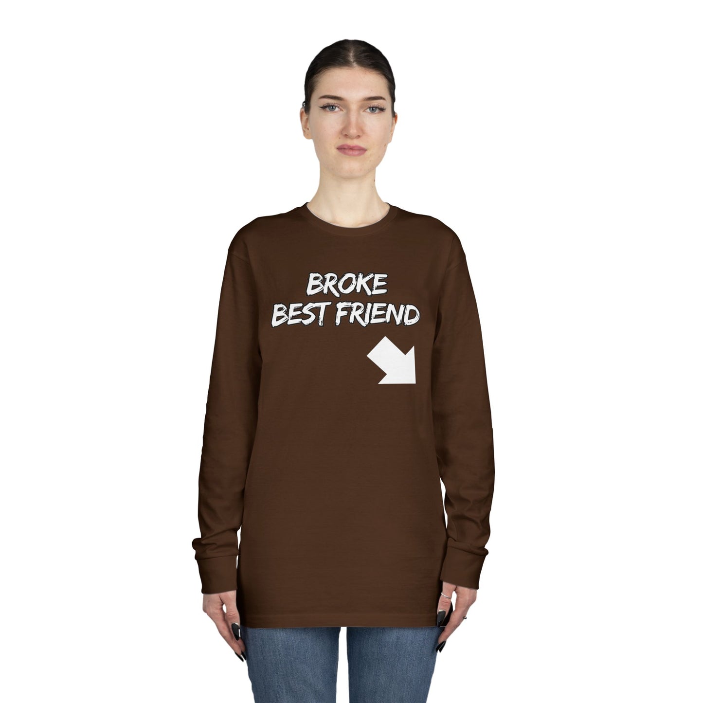 Bestfriend 1| Long Sleeve Crewneck Tee