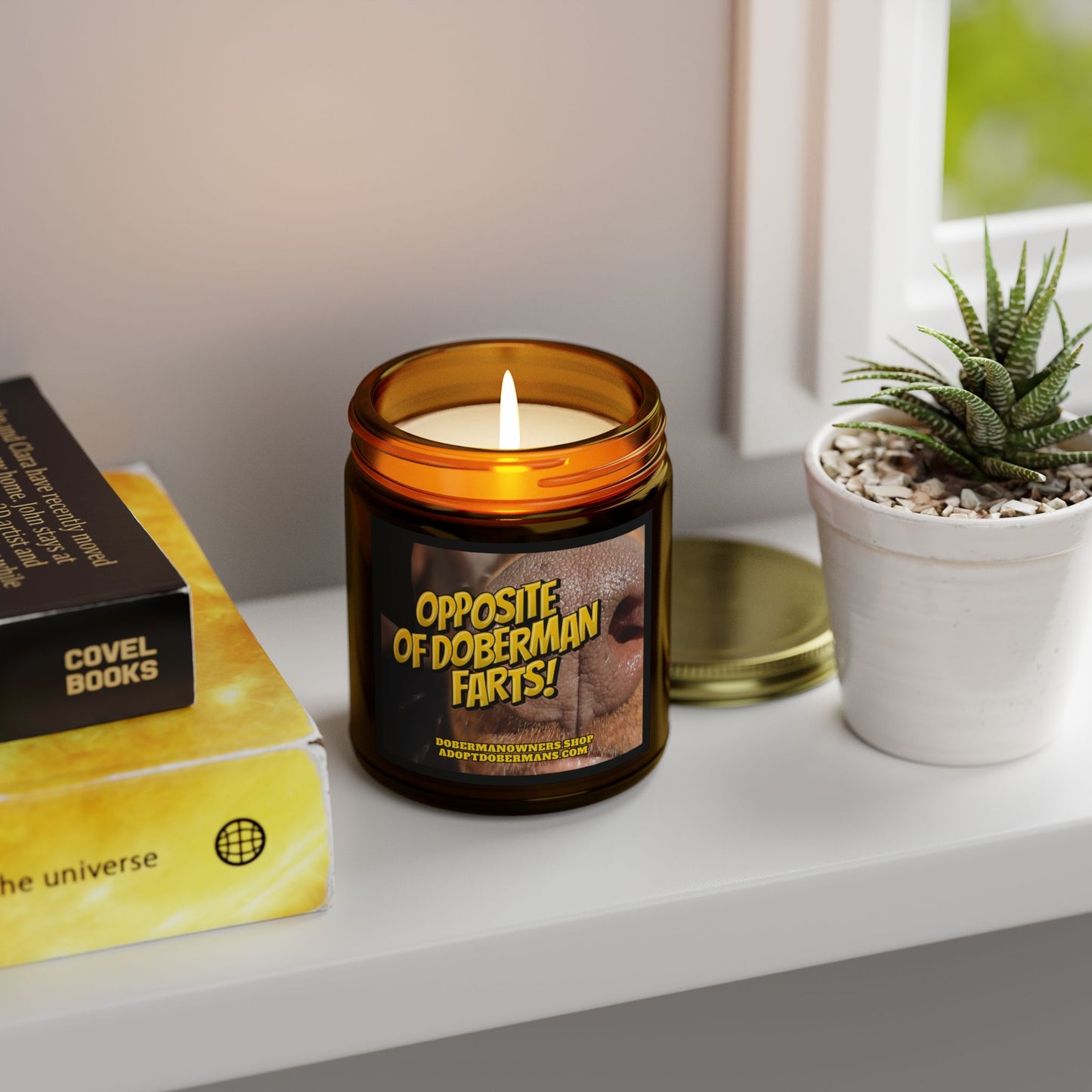 OODF Scented Coconut Apricot Candles (4oz, 9oz)