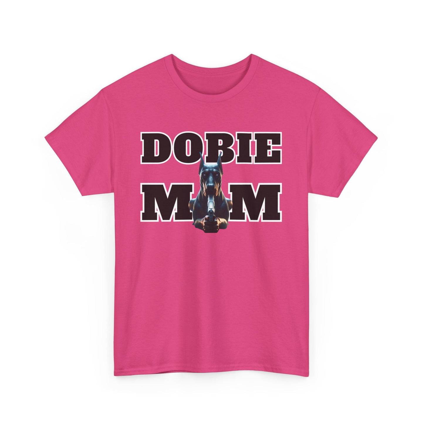 Dobie Mom 06 2025 Unisex Heavy Cotton Tee
