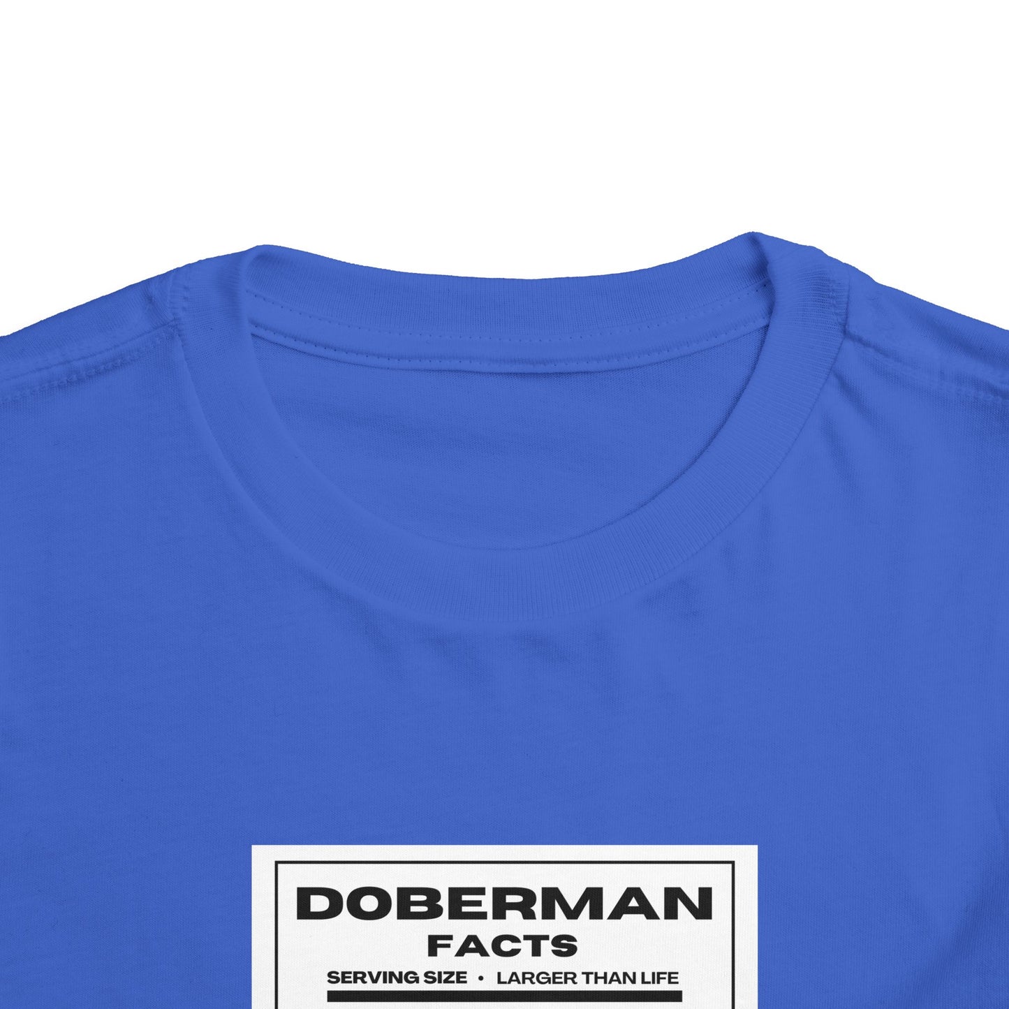 Doberman Facts 1 Toddler Short Sleeve Tee