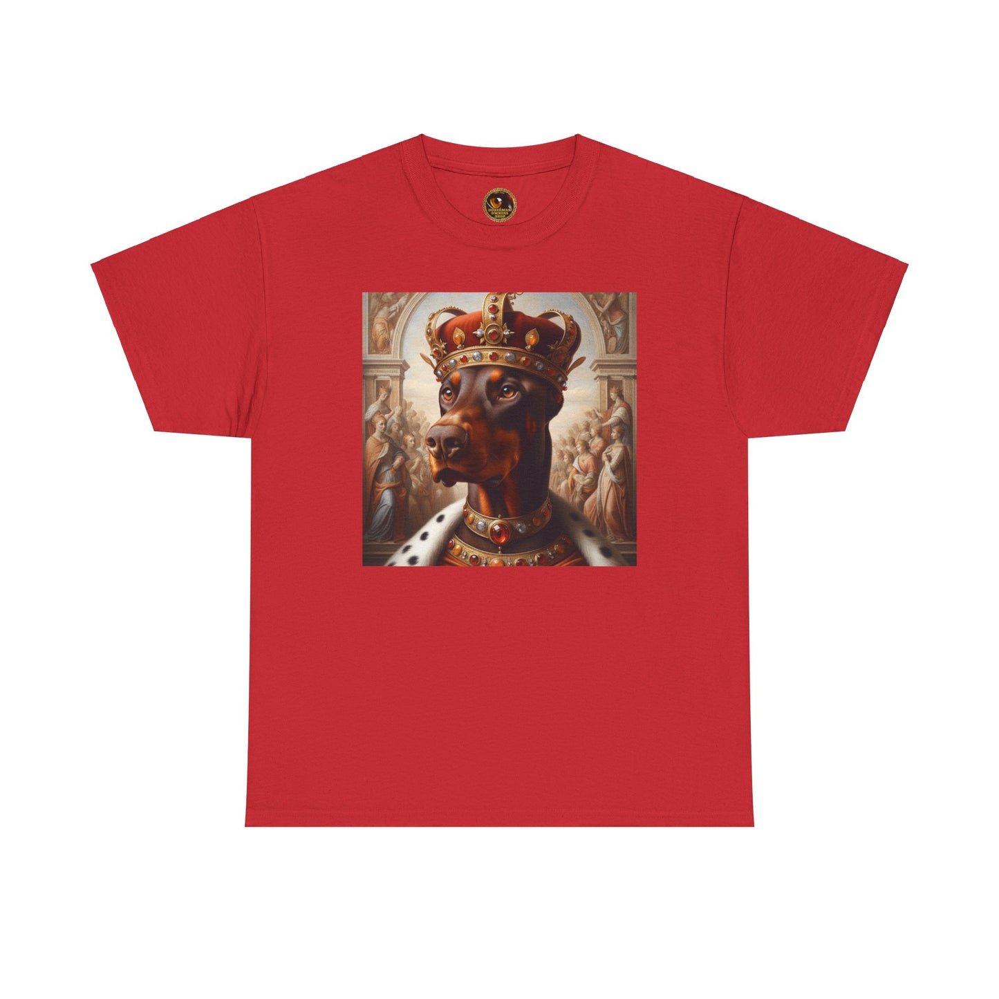 Red 3 Private Lable Unisex Heavy Cotton Tee