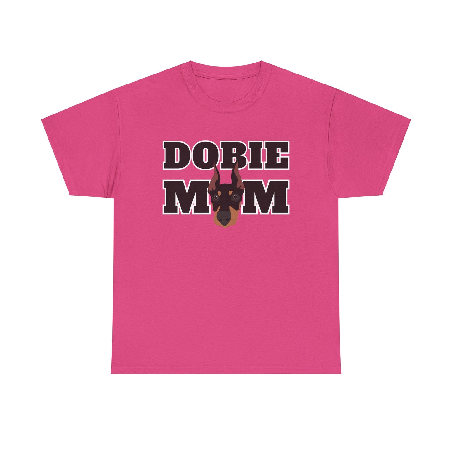 Dobie Mom 01 2025 Unisex Heavy Cotton Tee