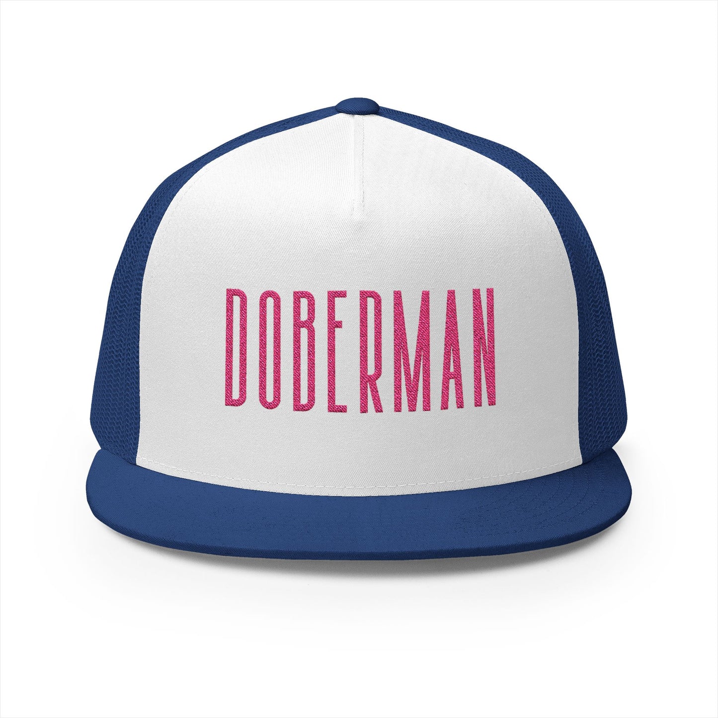 Doberman 2 Panel Trucker Cap