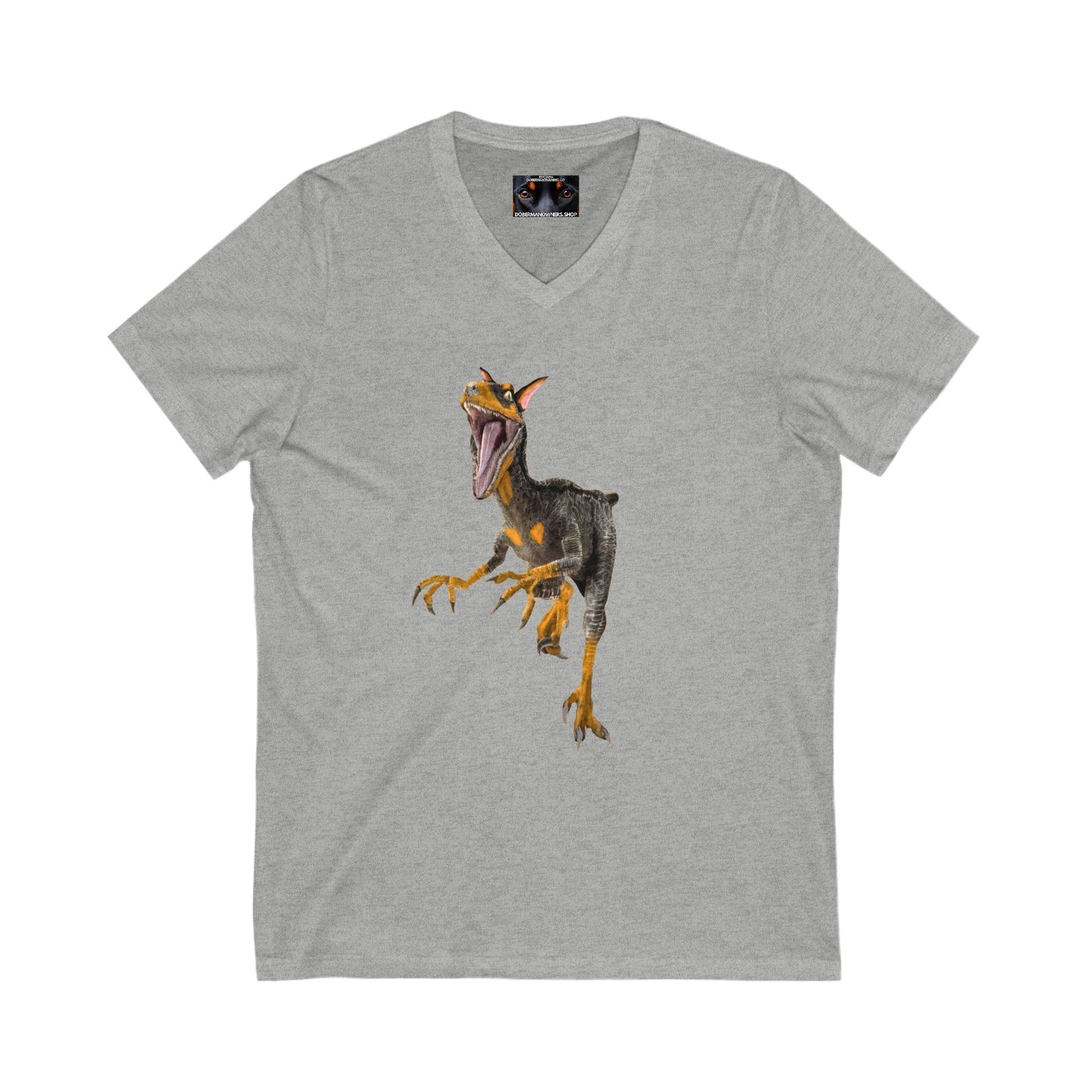 The Phase 1 Private Label Unisex Jersey Short Sleeve V-Neck Tee
