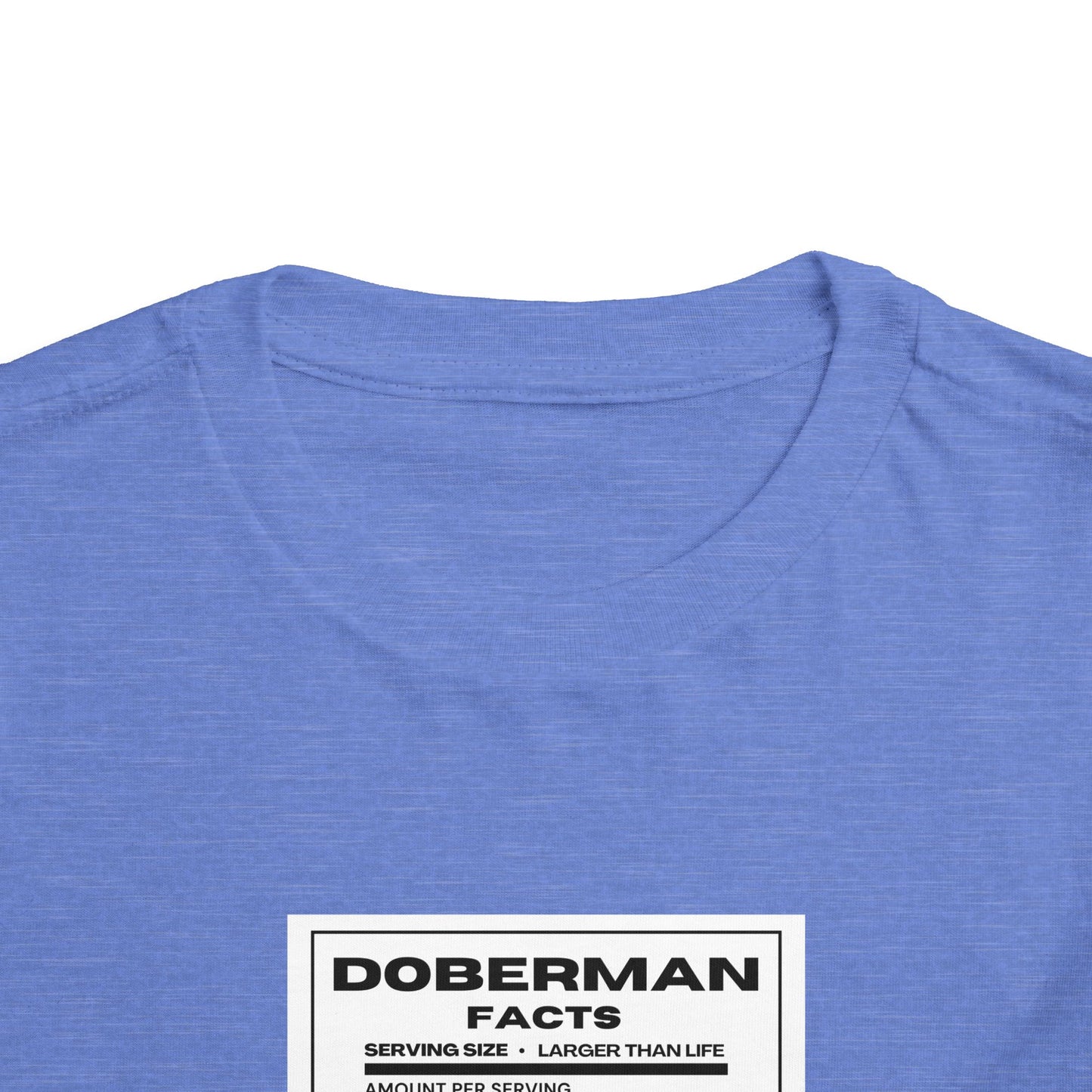 Doberman Facts 1 Toddler Short Sleeve Tee