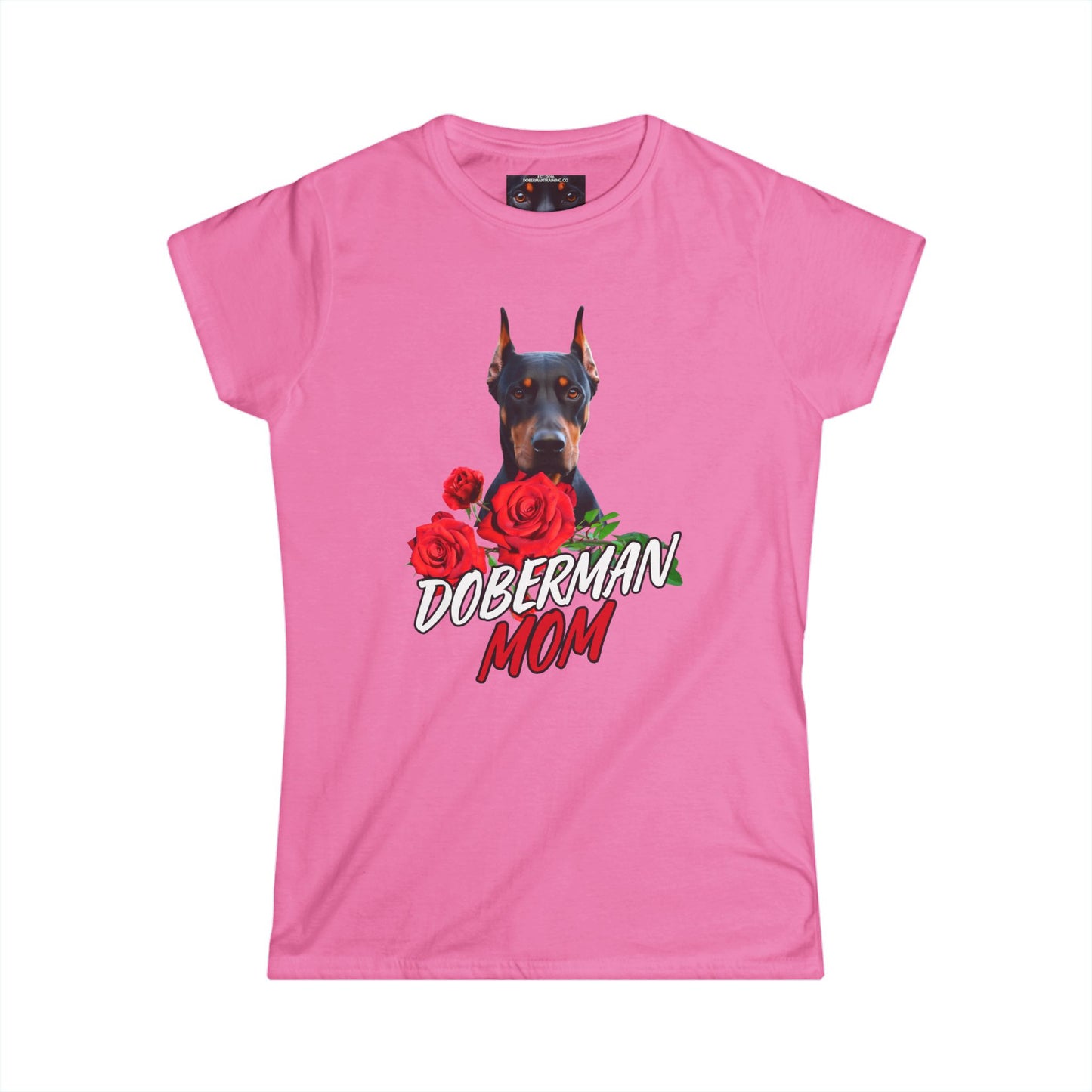 Doberman 4 Women's Softstyle Tee