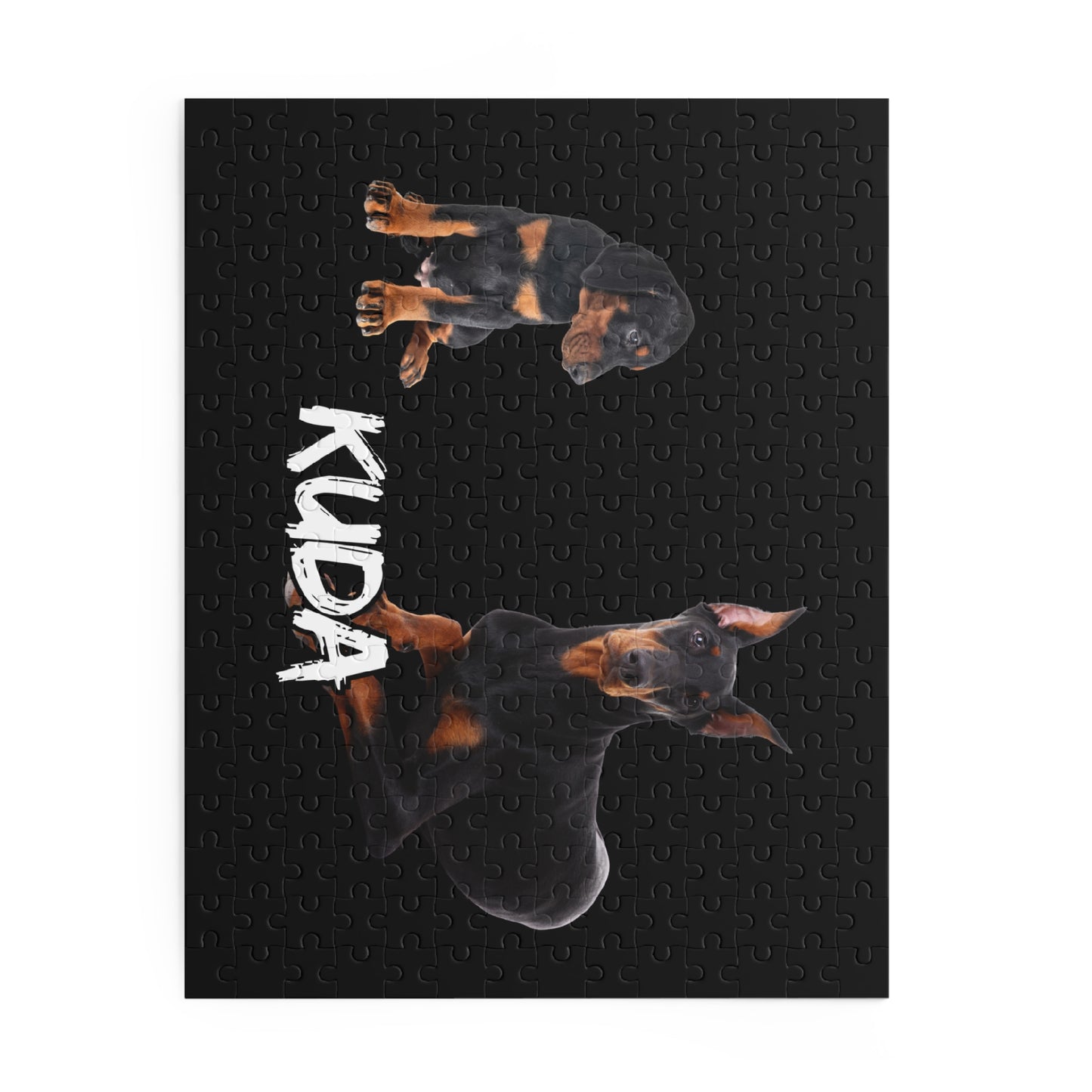 Custom image & text Limited Edition Doberman Community Jigsaw Puzzle 14
