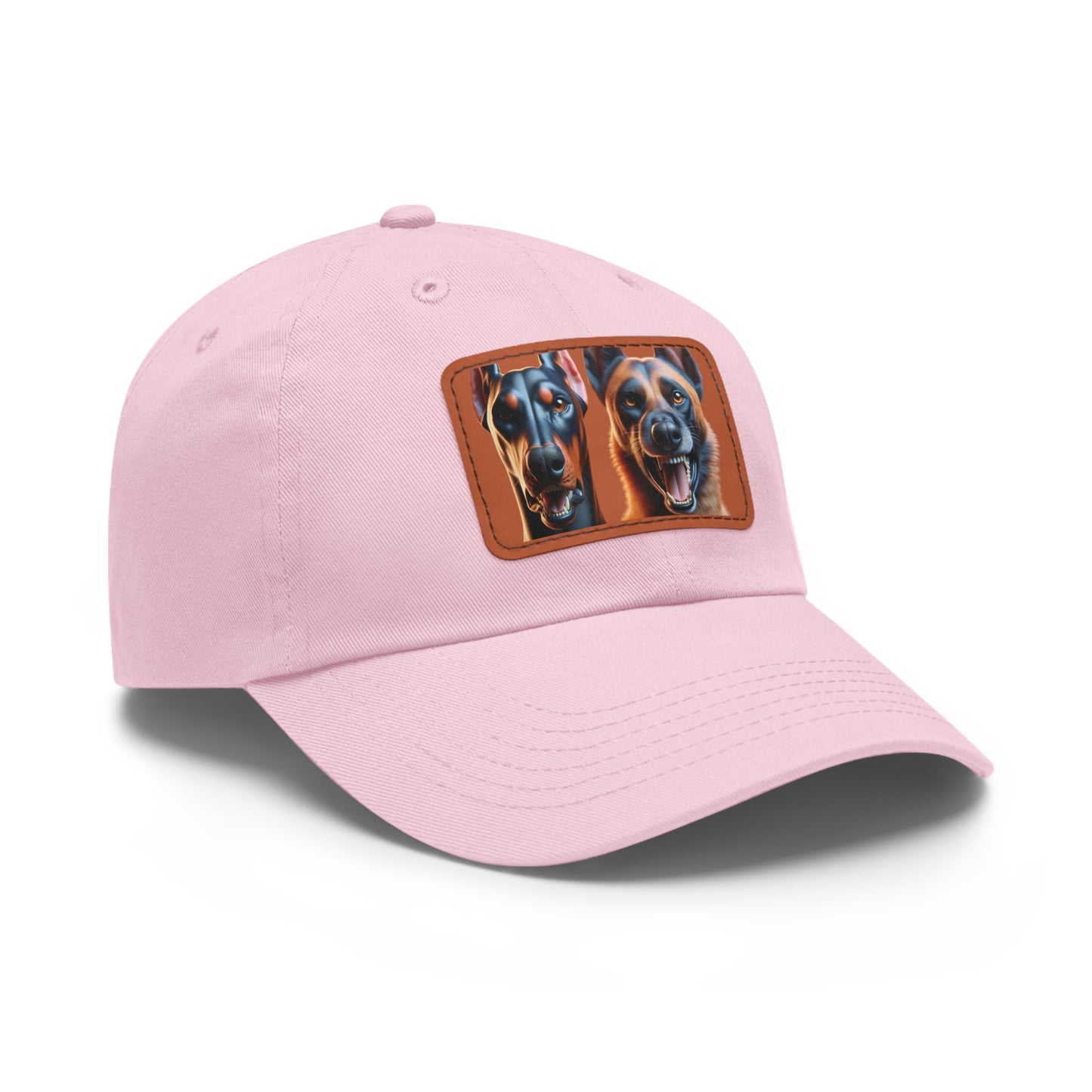 FA & FO 1 Dad Hat with Leather Patch (Rectangle)