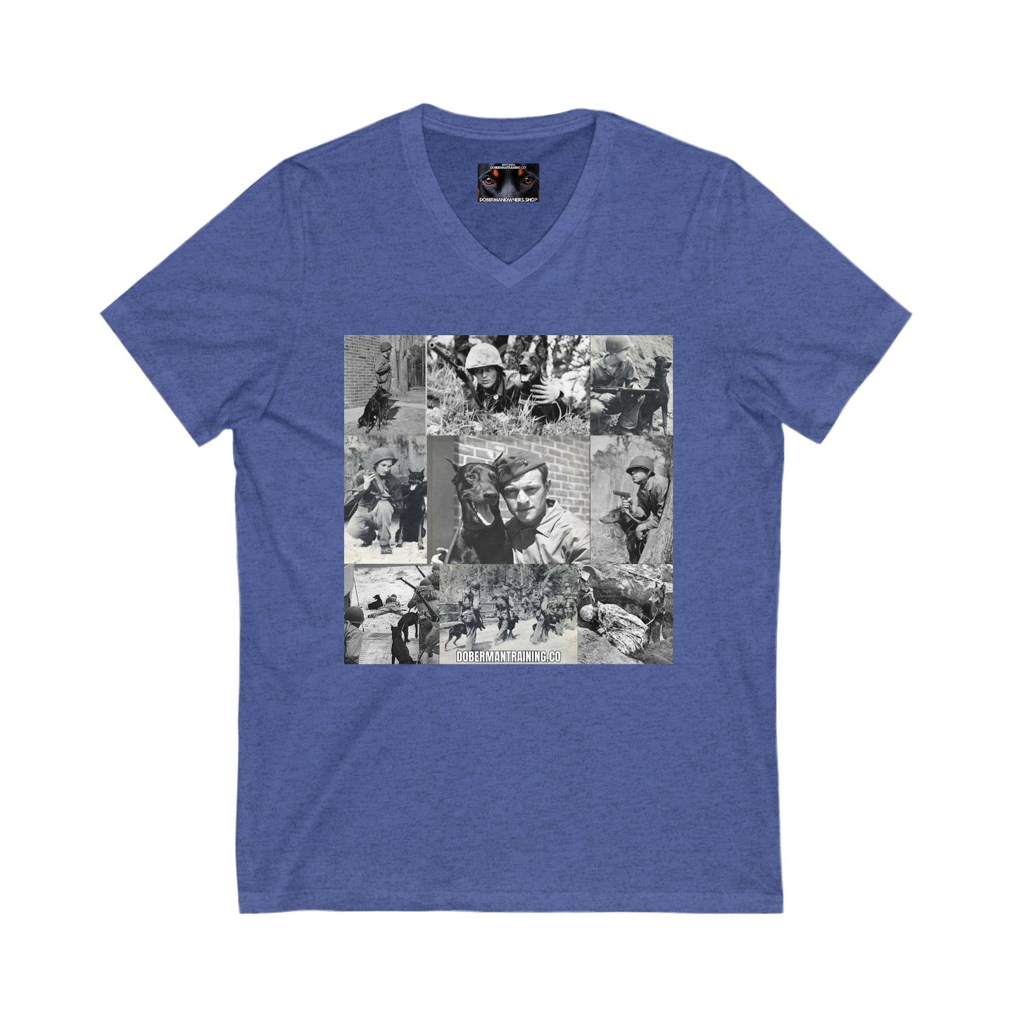 Group 2 Private Label Unisex Jersey Short Sleeve V-Neck Tee