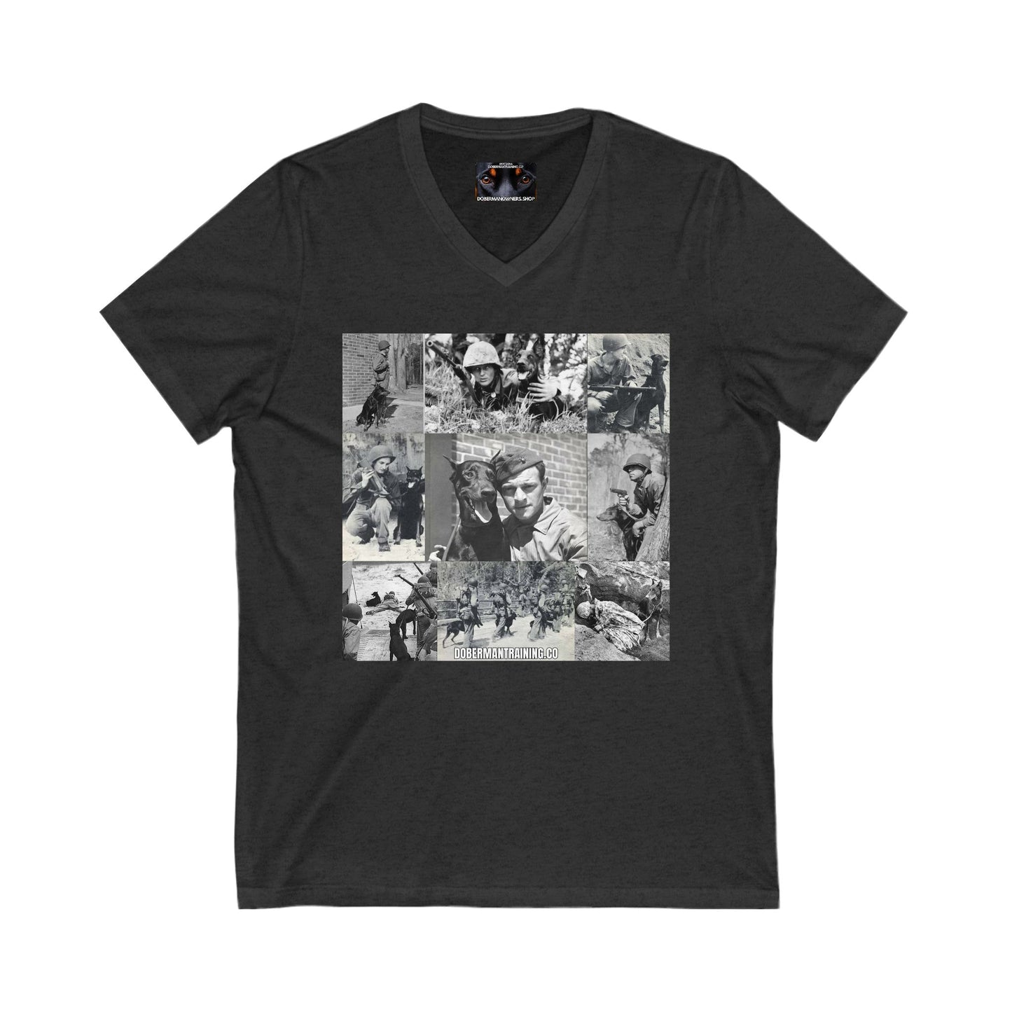 Group 2 Private Label Unisex Jersey Short Sleeve V-Neck Tee