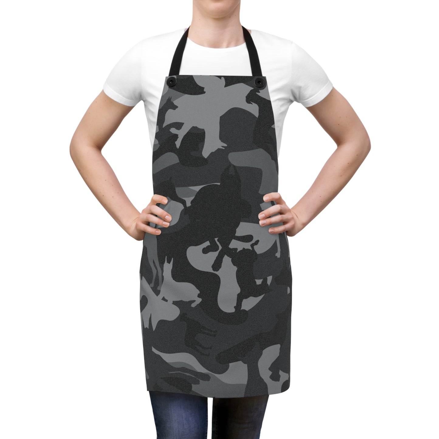 Doberman Camo Pattern 11 Apron (AOP)