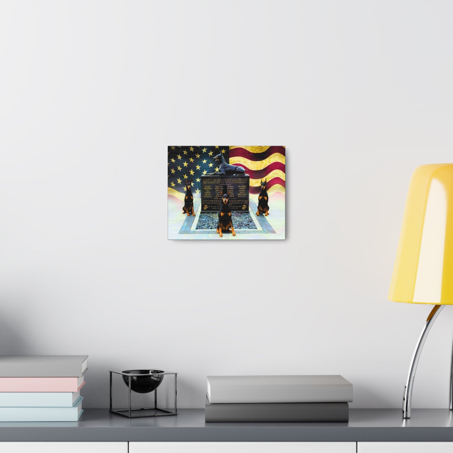 Doberman Tribute 1 Canvas