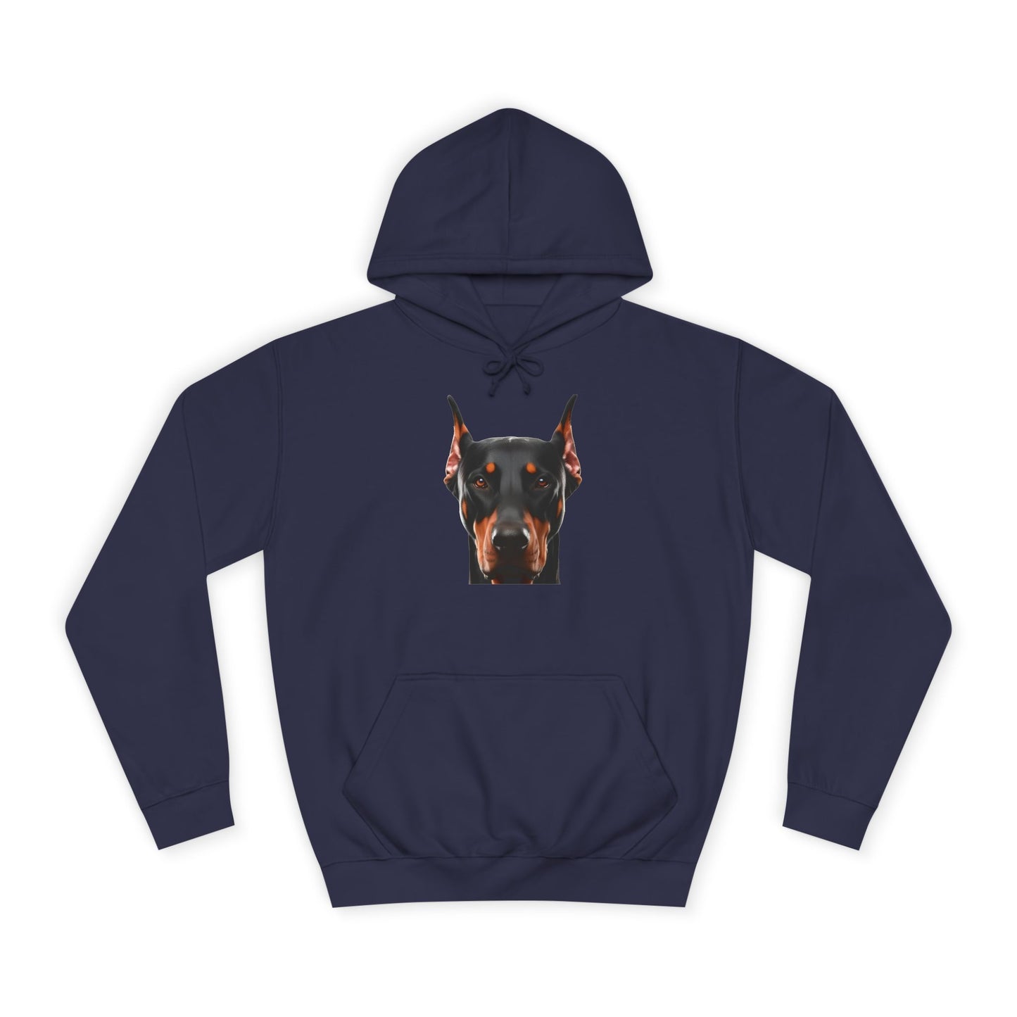 Doberman 1 Unisex College Hoodie