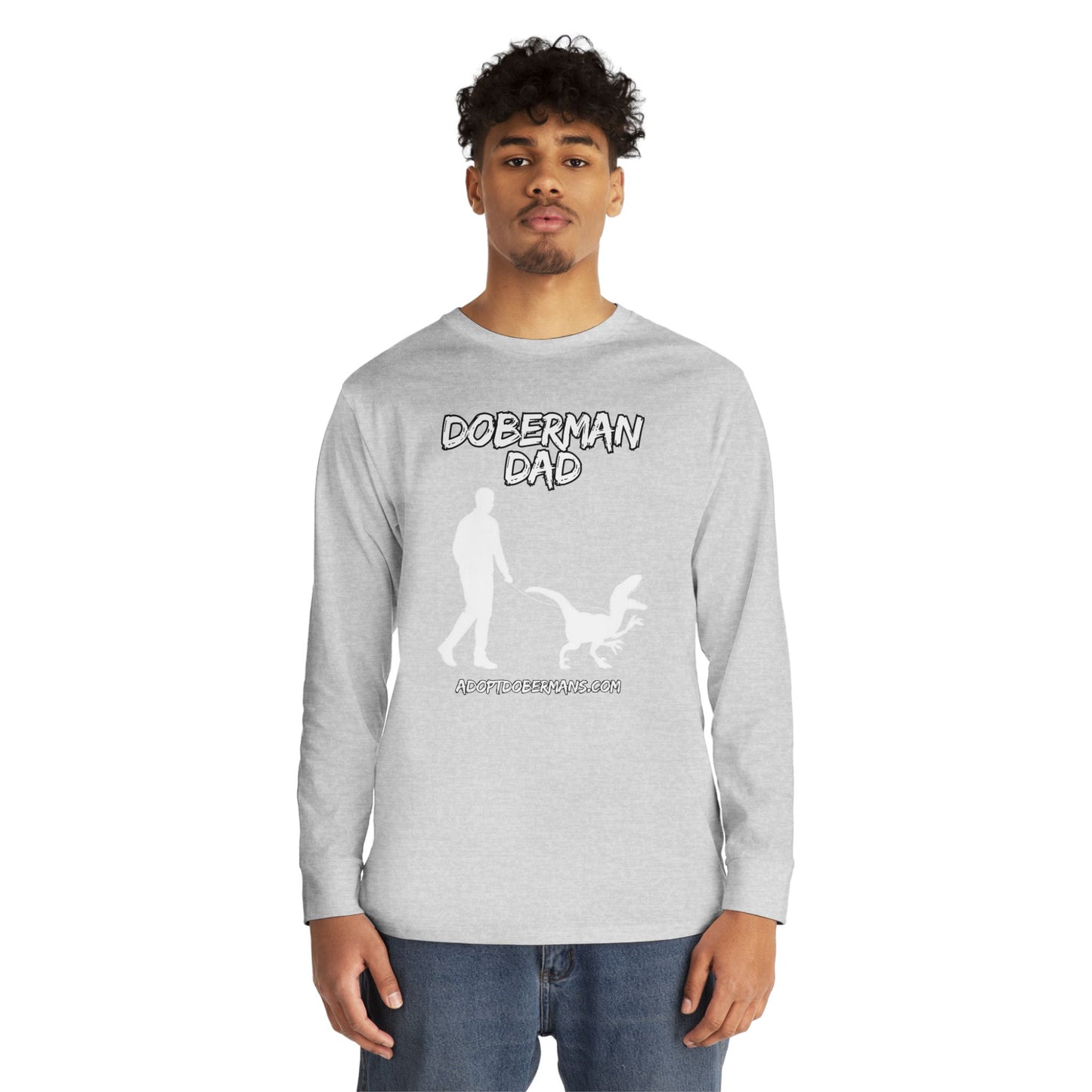Adopt Dad 11 | Long Sleeve Crewneck Tee