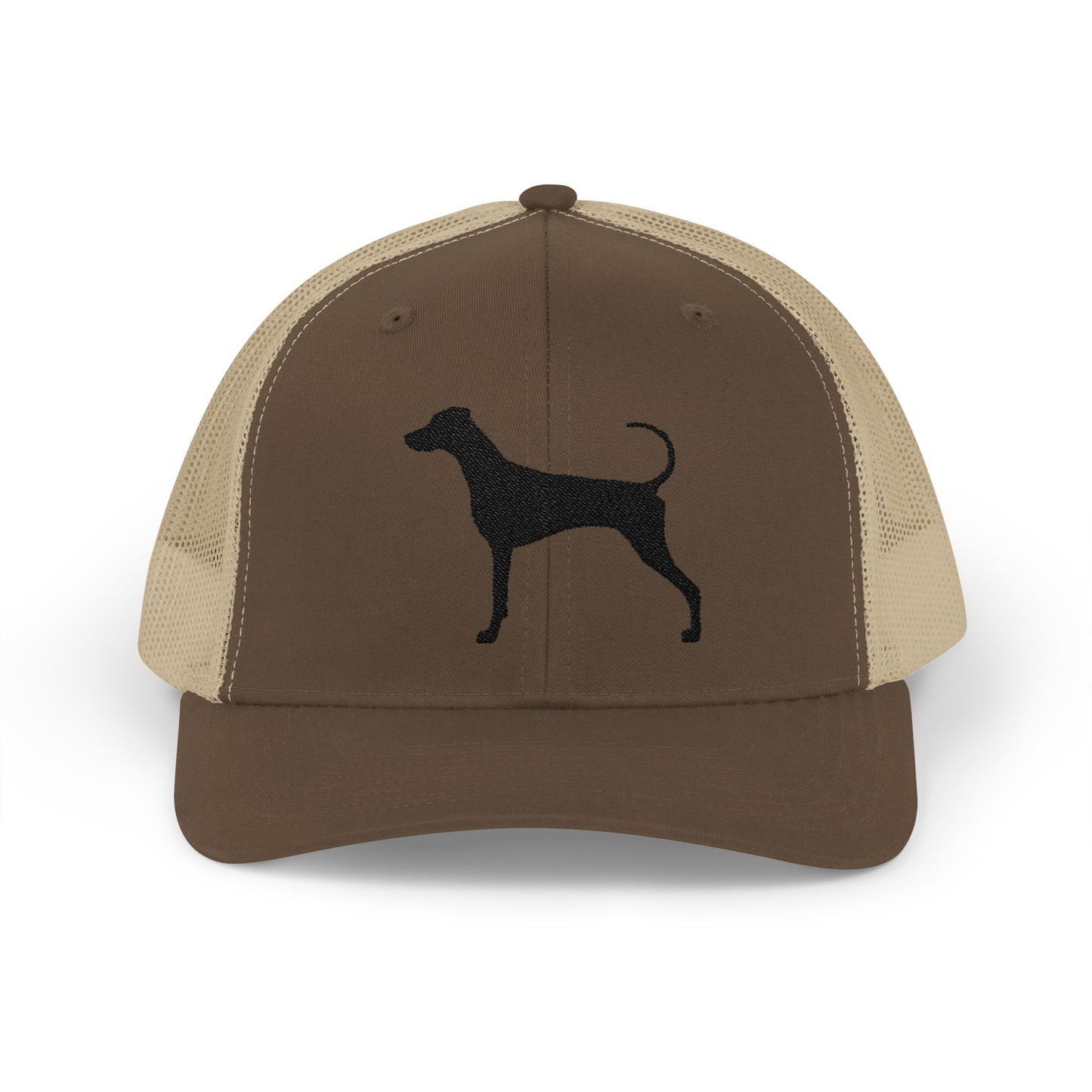 Doberman 4 Silhouette Snapback Trucker Cap